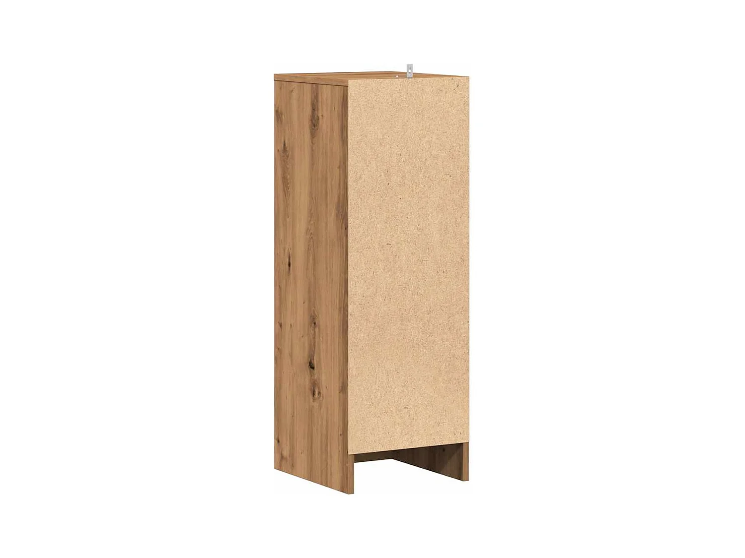 Armoire à chaussures chêne artisanal 32x35x92cm bois ingénierie