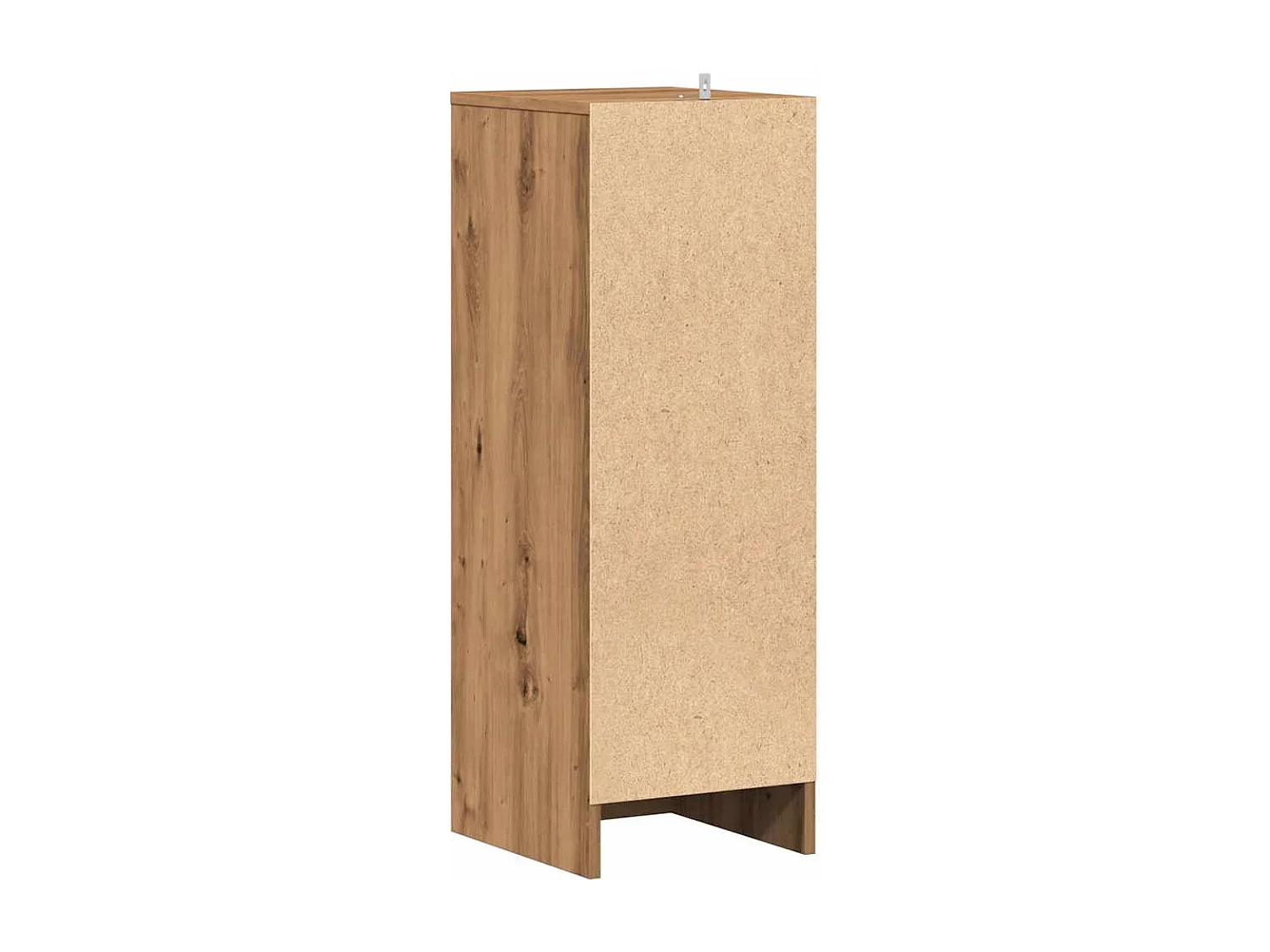 Armoire à chaussures chêne artisanal 32x35x92cm bois ingénierie
