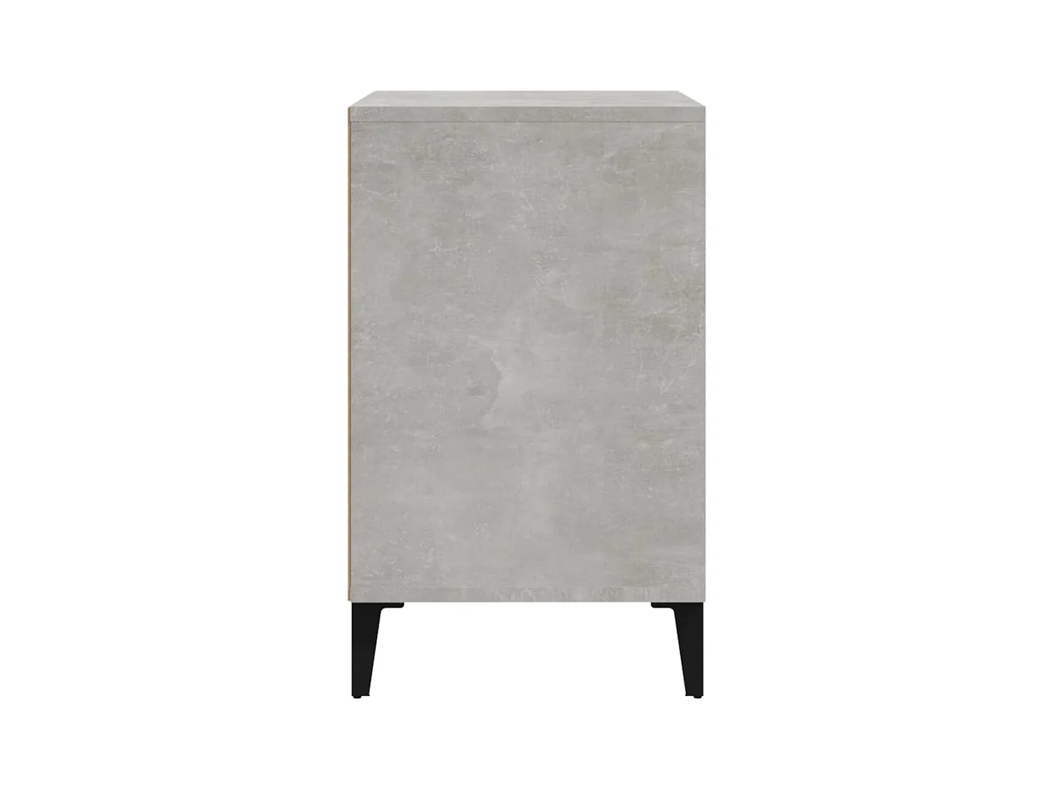 Armoire à chaussures Gris béton 102x36x60 cm Bois d'ingénierie