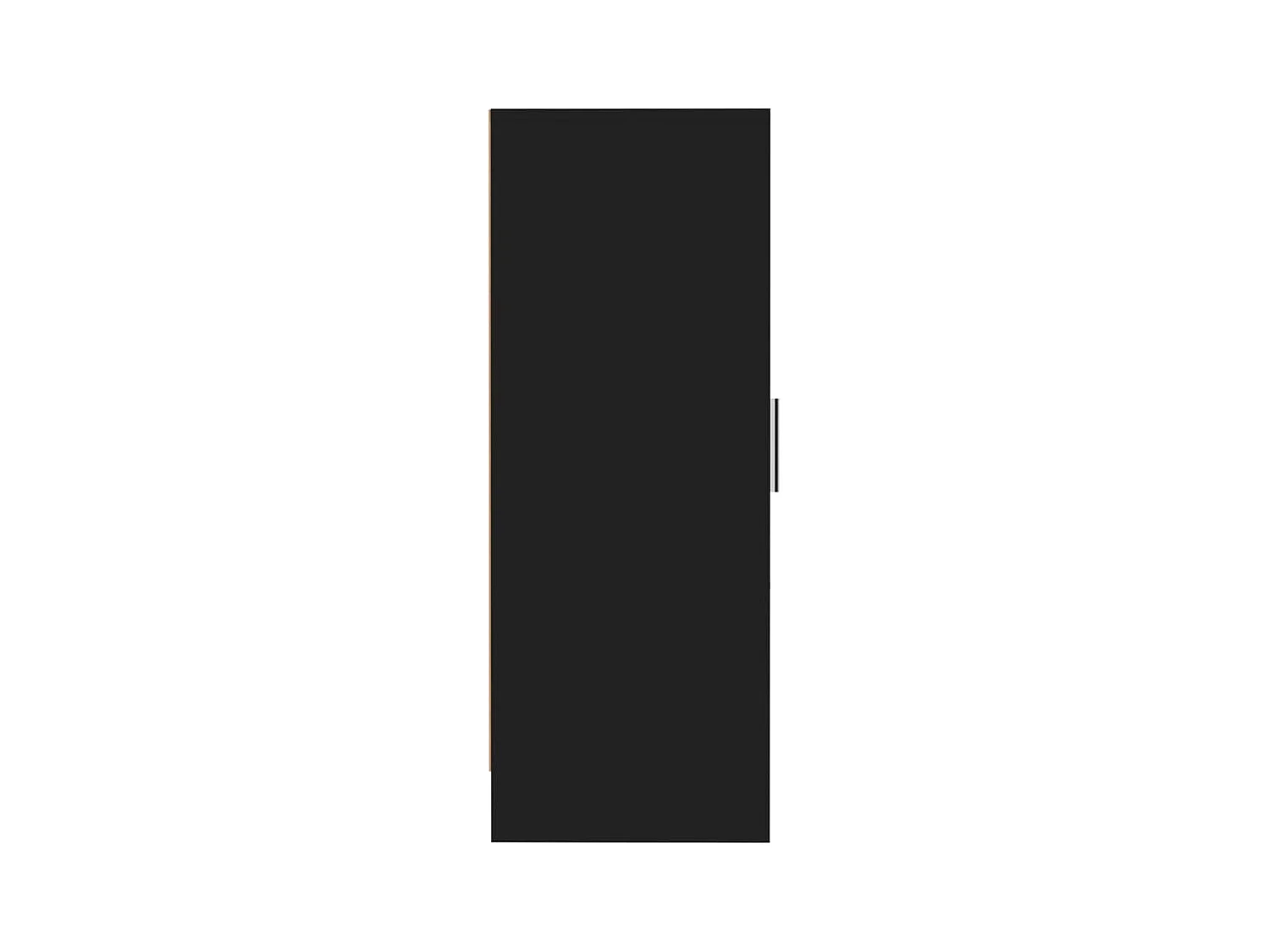 Zwarte schoenenkast 32x35x92 cm Technisch hout