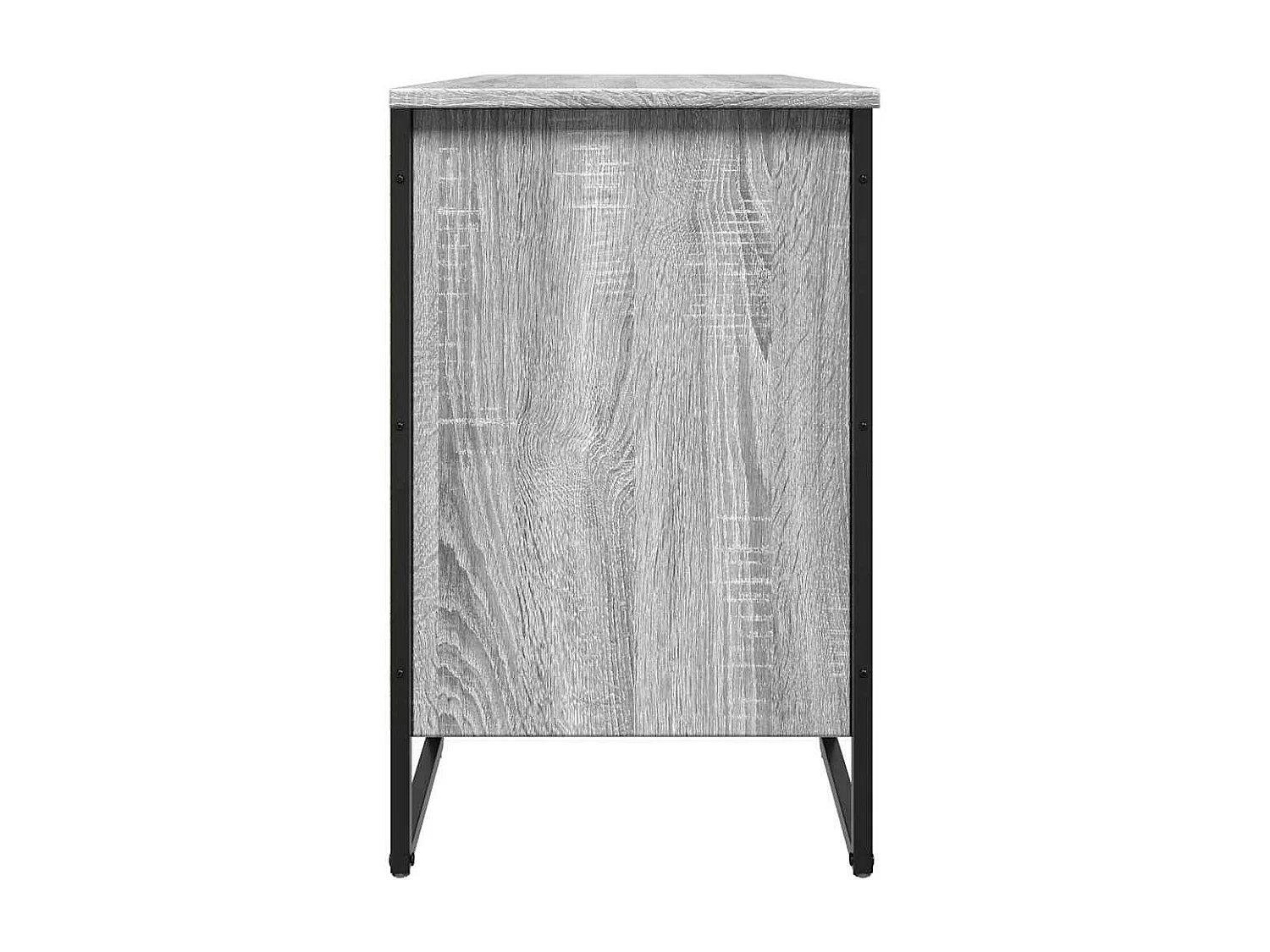 Scarpiera grigia Sonoma 90x38x61,5cm in legno ingegnerizzato