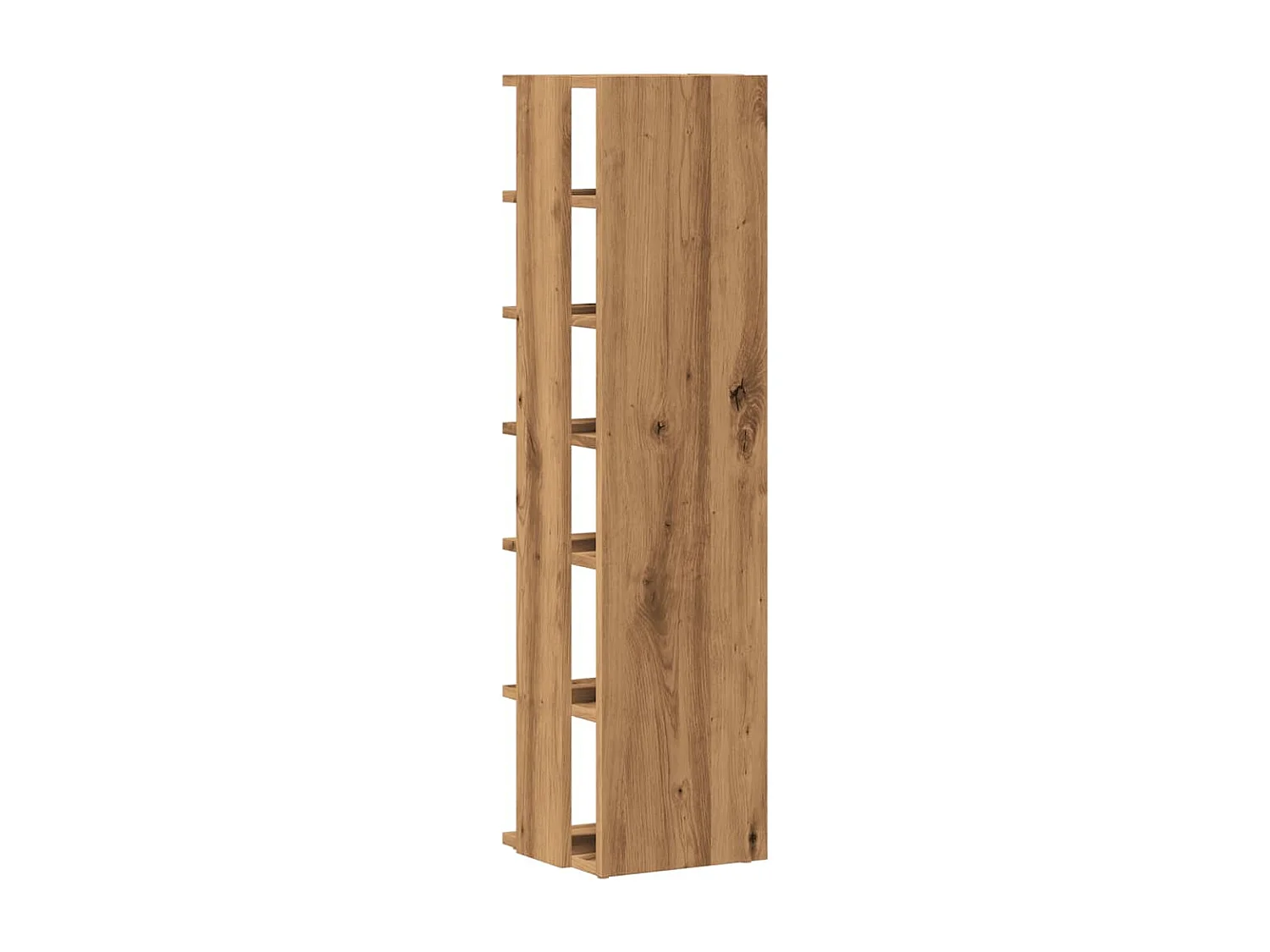 Zapatero de madera de ingeniería de roble hecho a mano