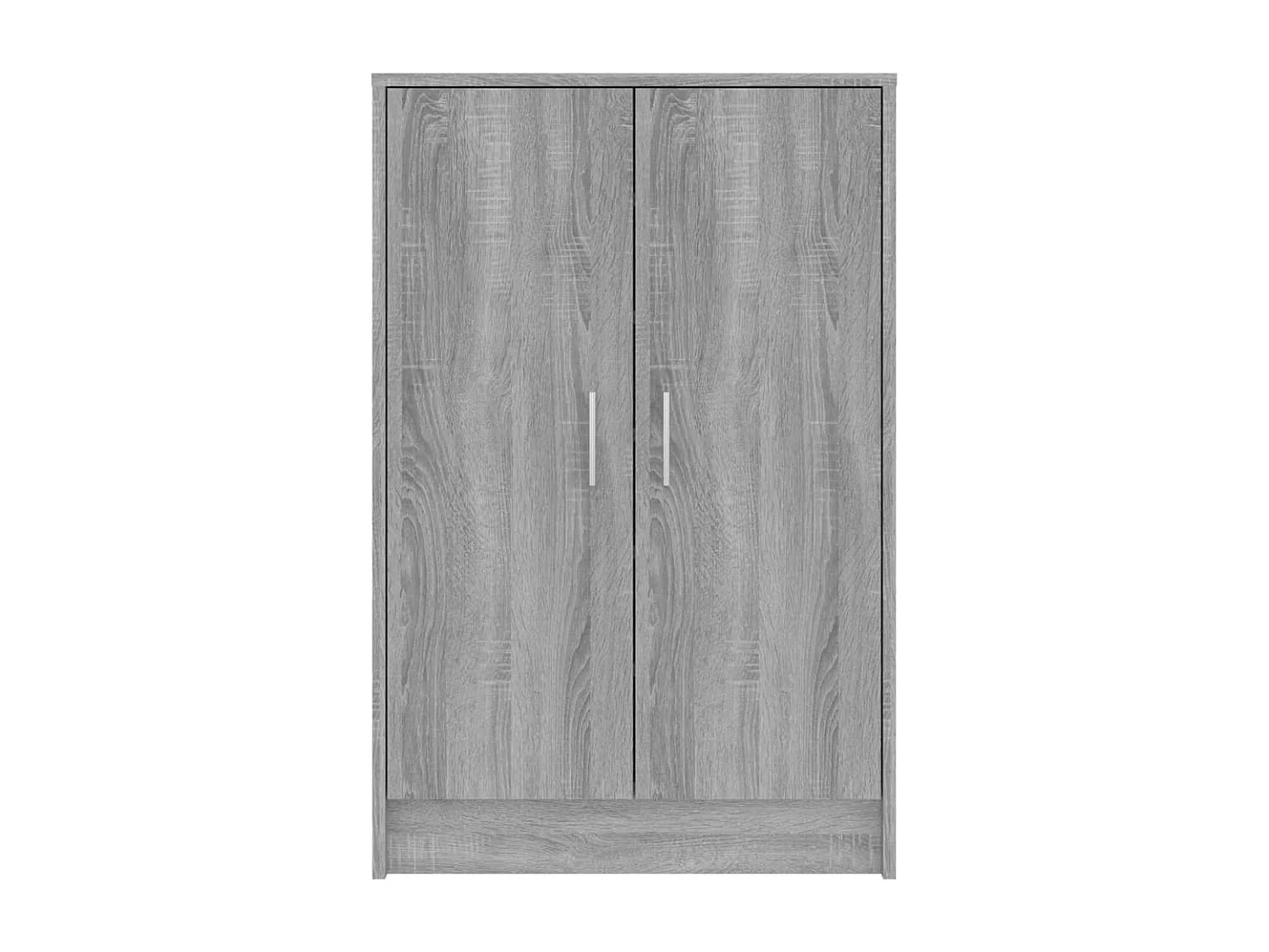 Zapatero gris Sonoma 60x35x92 cm Madera de ingeniería