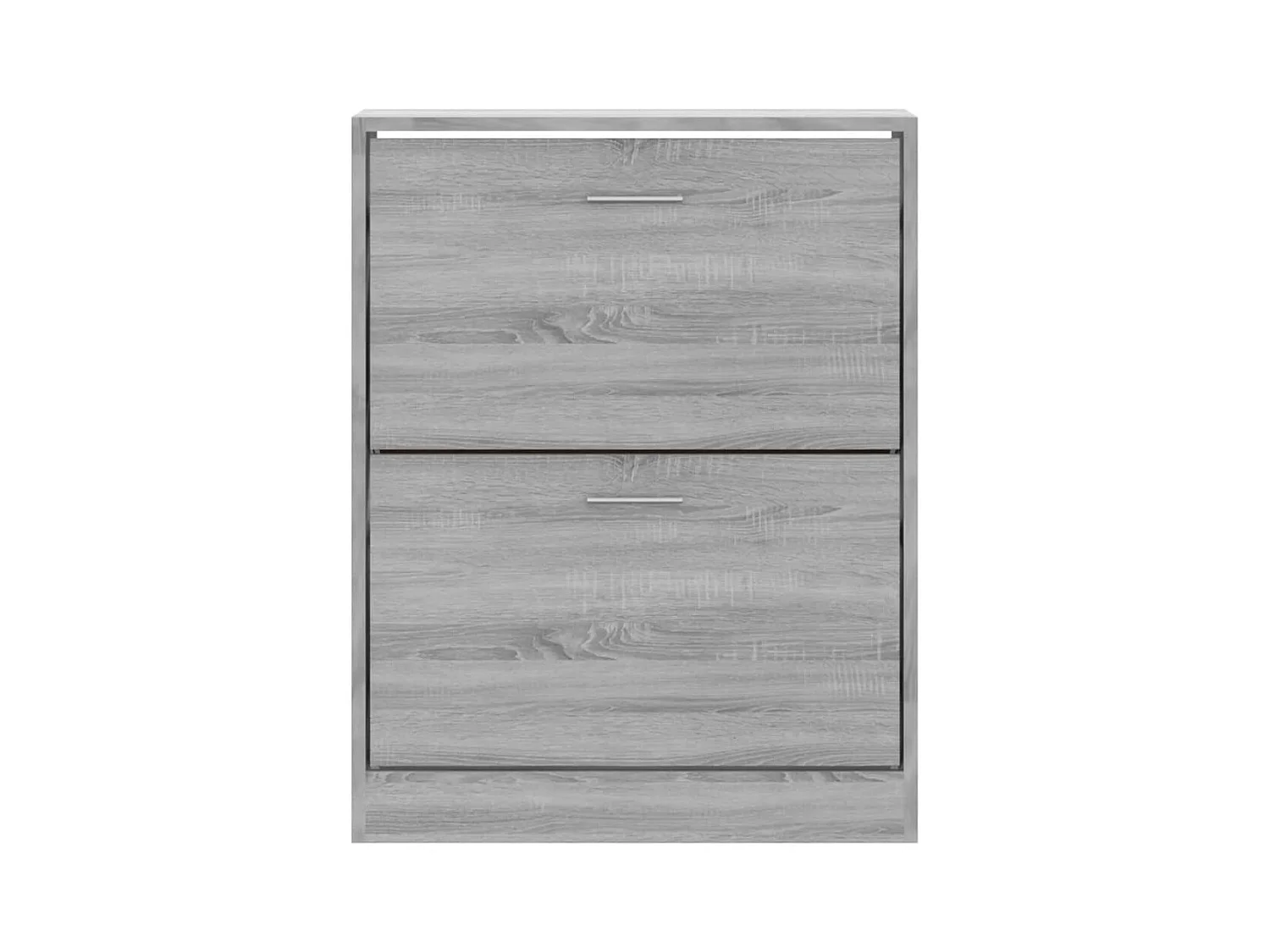 Armoire à chaussures Sonoma gris 63x24x81 cm Bois d'ingénierie
