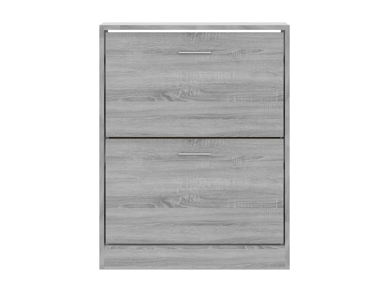 Armoire à chaussures Sonoma gris 63x24x81 cm Bois d'ingénierie