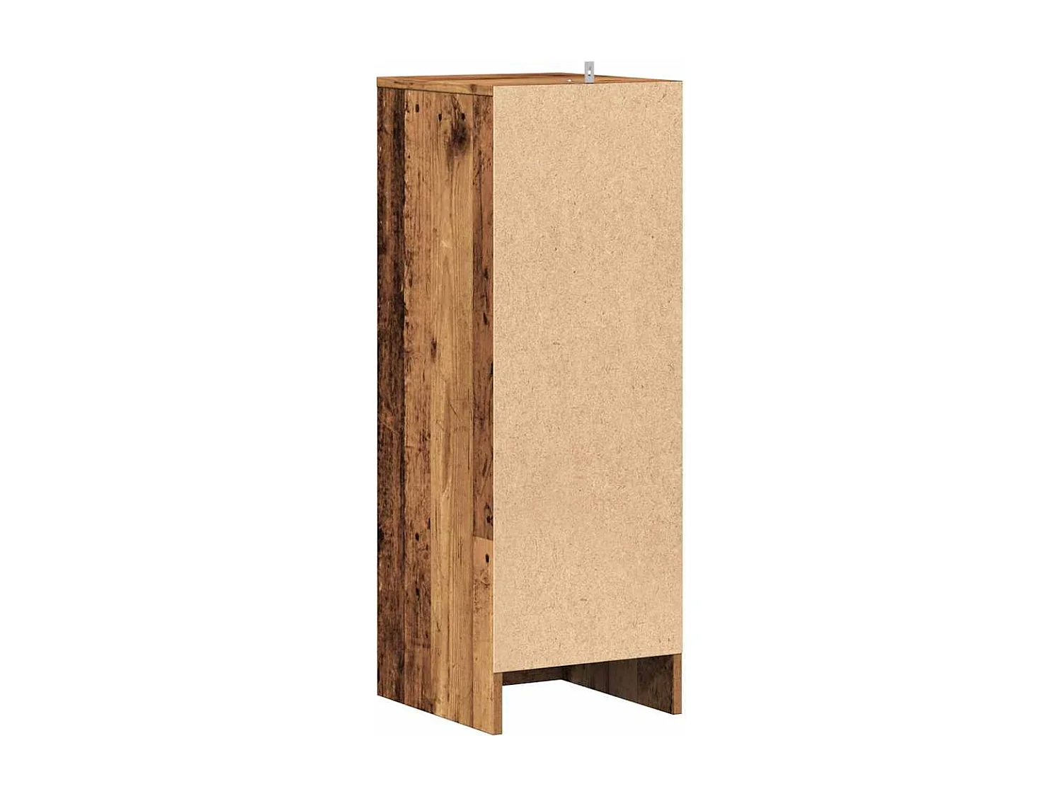 Armoire à chaussures vieux bois 32x35x92 cm bois d'ingénierie