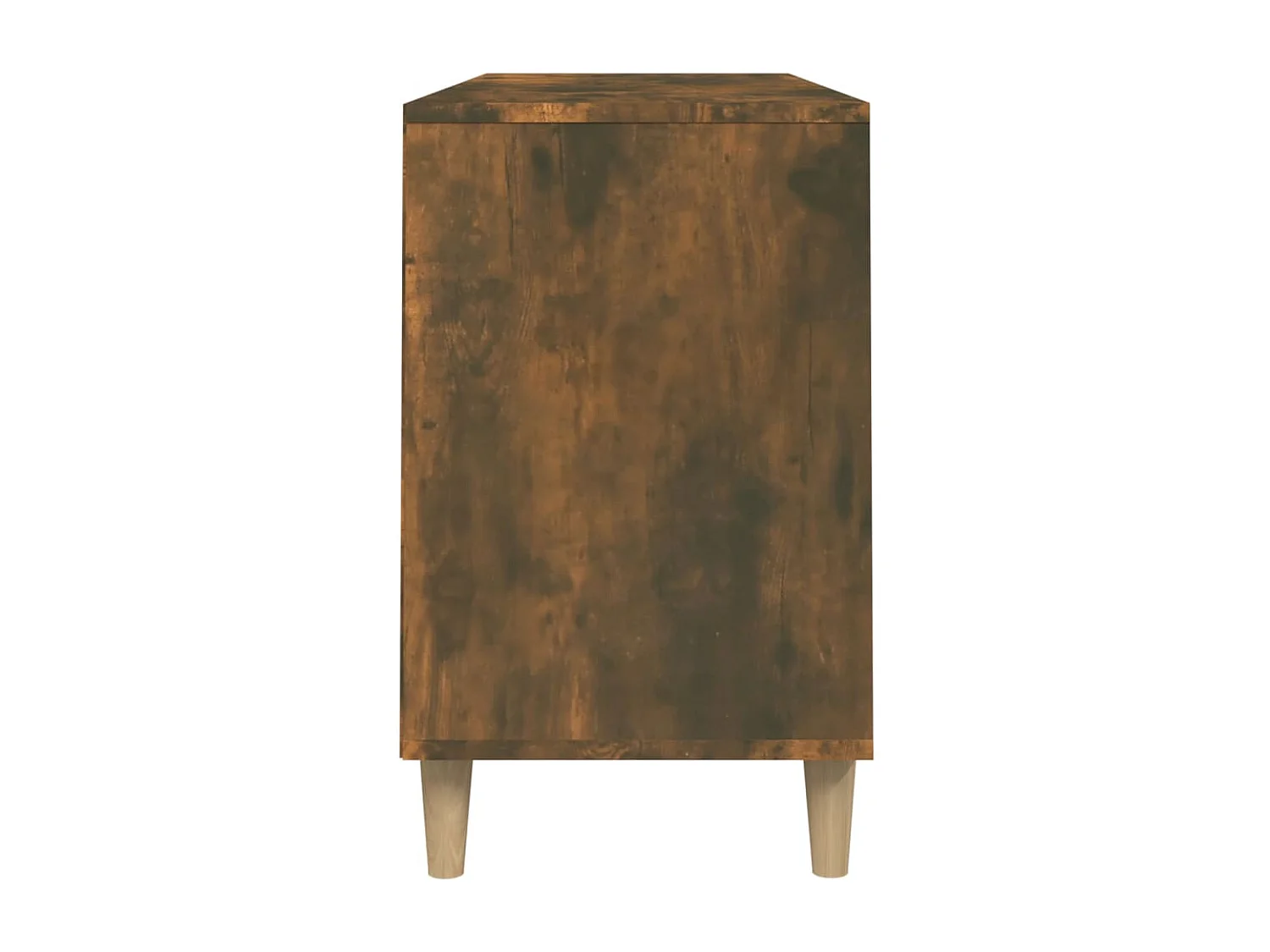 Armoire à chaussures Chêne fumé 102x36x60 cm Bois d'ingénierie