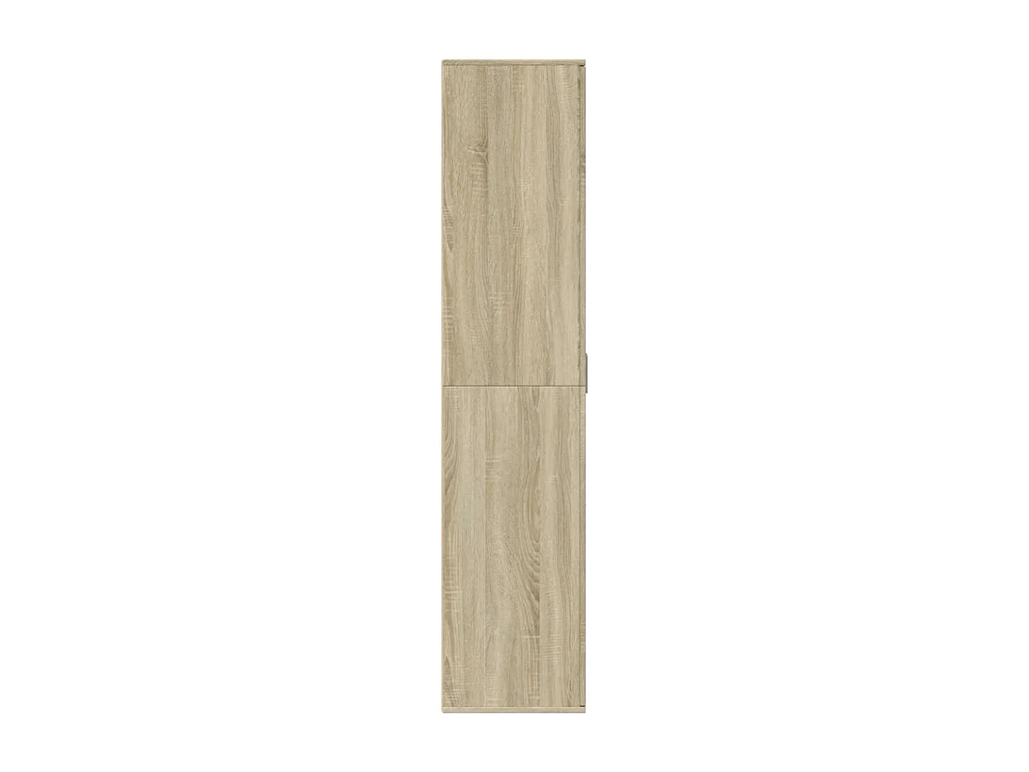 Zapatero de roble Sonoma de 80 x 39 x 178 cm de madera de ingeniería