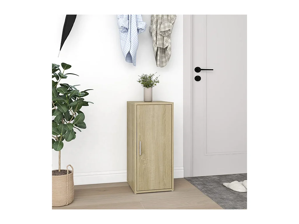 Armoire à chaussures Chêne sonoma 32x35x70 cm Aggloméré