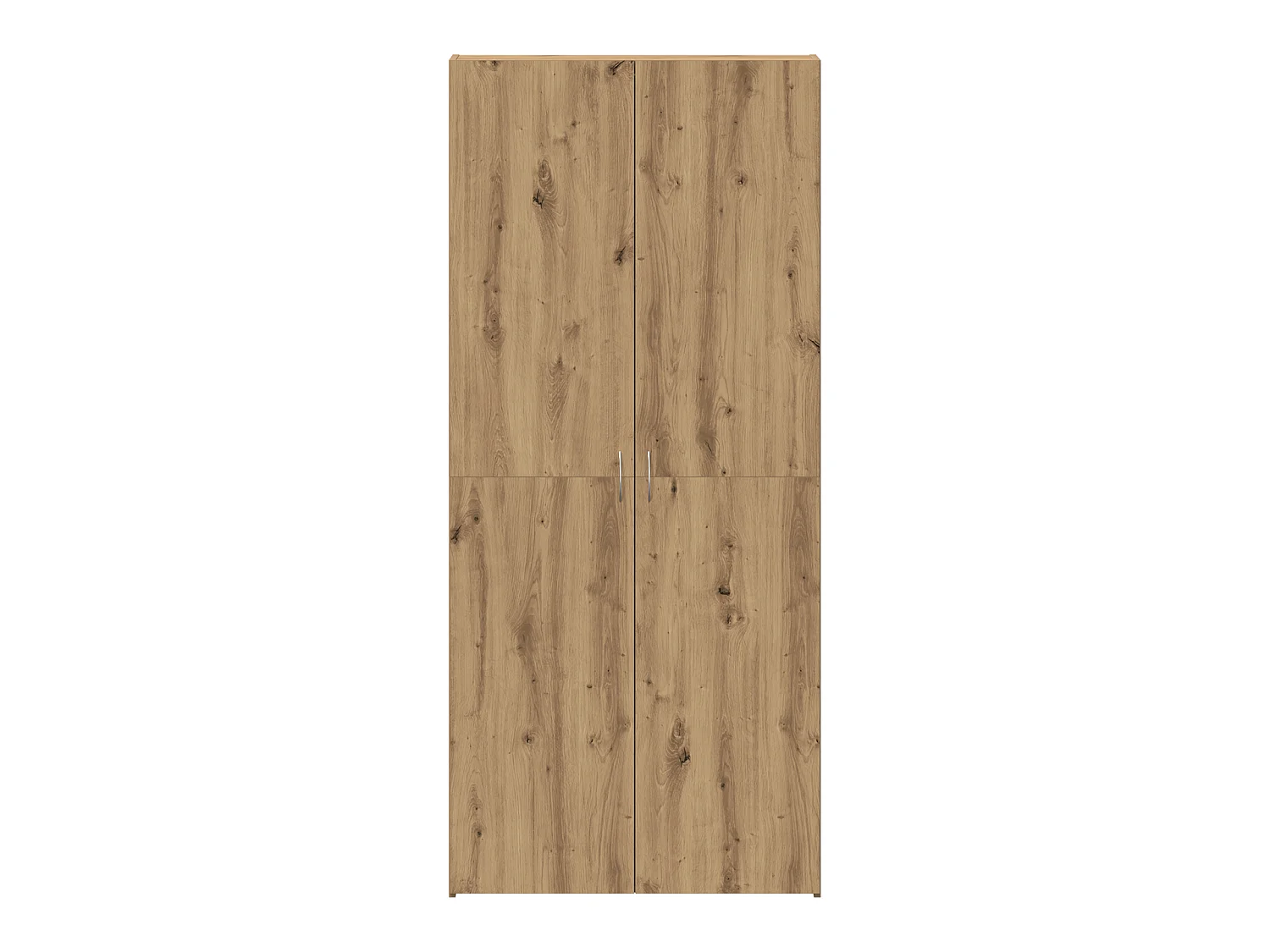 Armoire à chaussures Chêne artisanal 80x35,5x180 cm Bois d'ingénierie