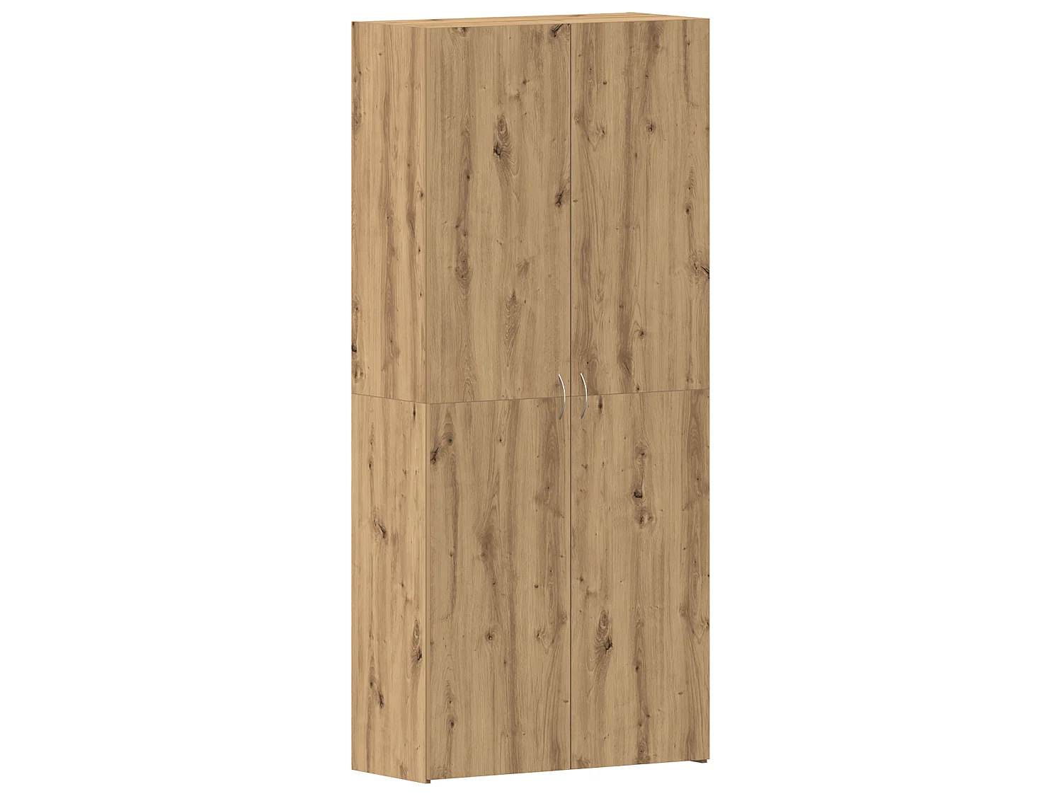 Armoire à chaussures Chêne artisanal 80x35,5x180 cm Bois d'ingénierie