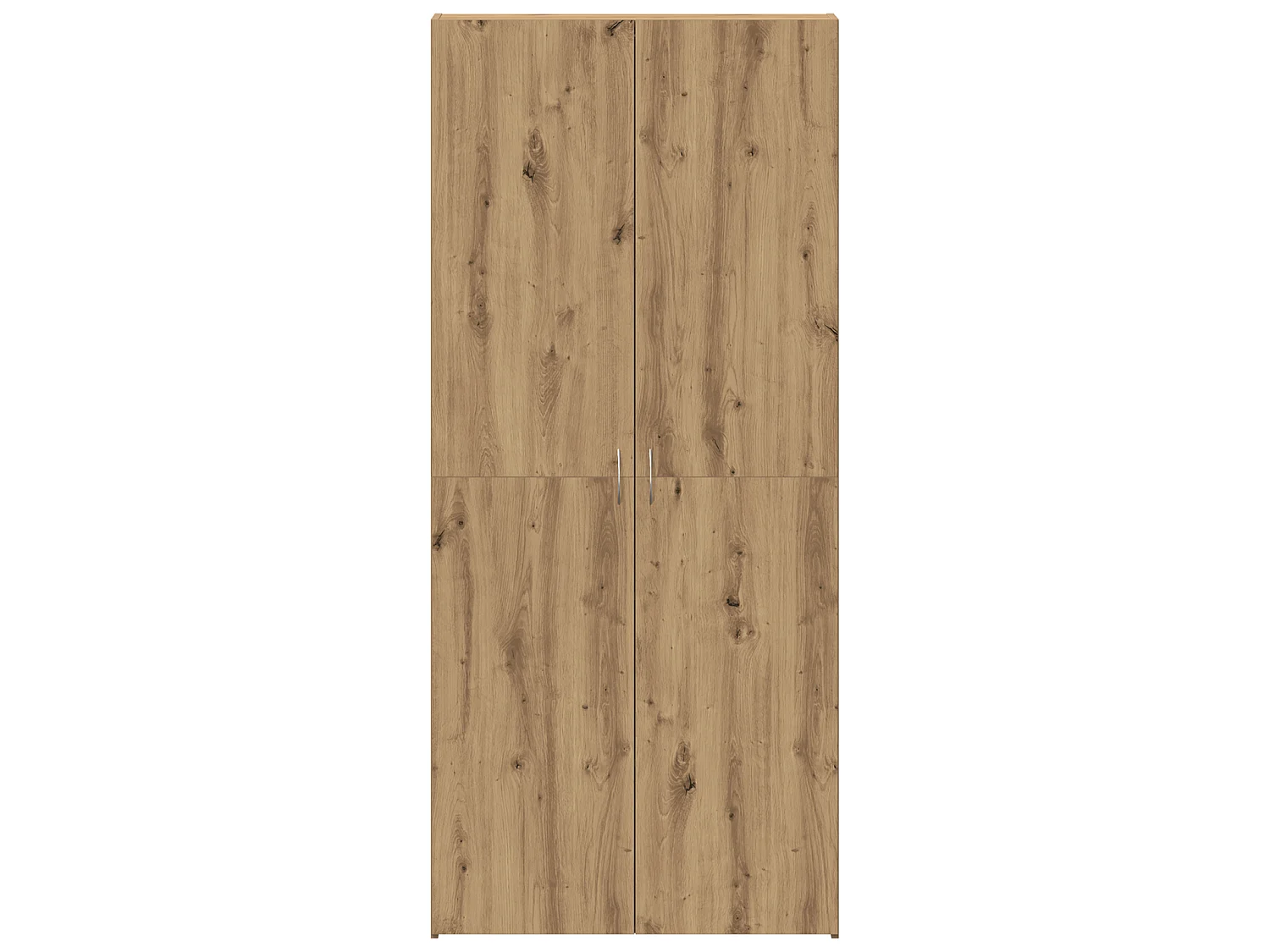 Armoire à chaussures Chêne artisanal 80x35,5x180 cm Bois d'ingénierie