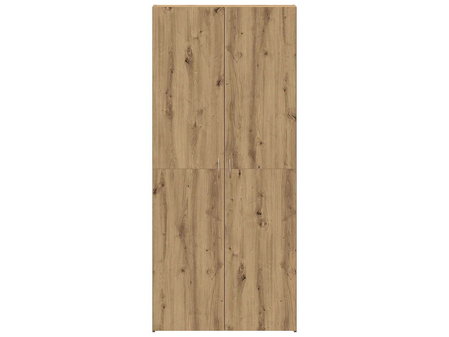 Armoire à chaussures Chêne artisanal 80x35,5x180 cm Bois d'ingénierie