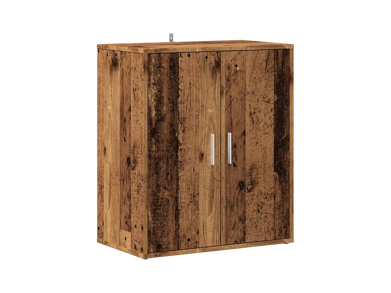 Armoire à chaussures vieux bois 60x35x70 cm bois d'ingénierie