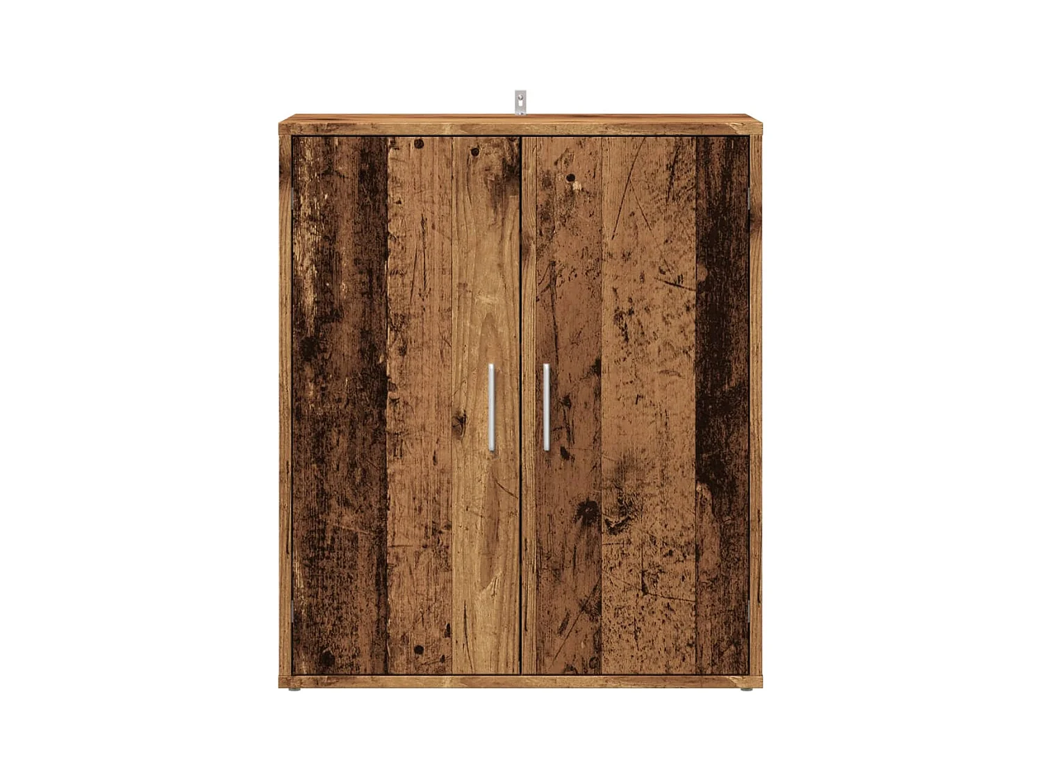 Armoire à chaussures vieux bois 60x35x70 cm bois d'ingénierie