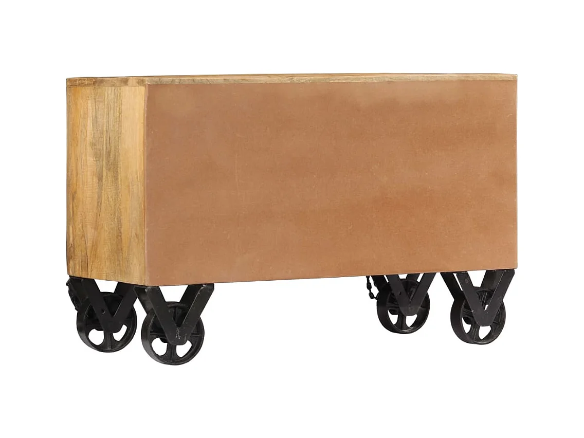 Armoire à chaussures 86x35x55 cm Bois de manguier solide