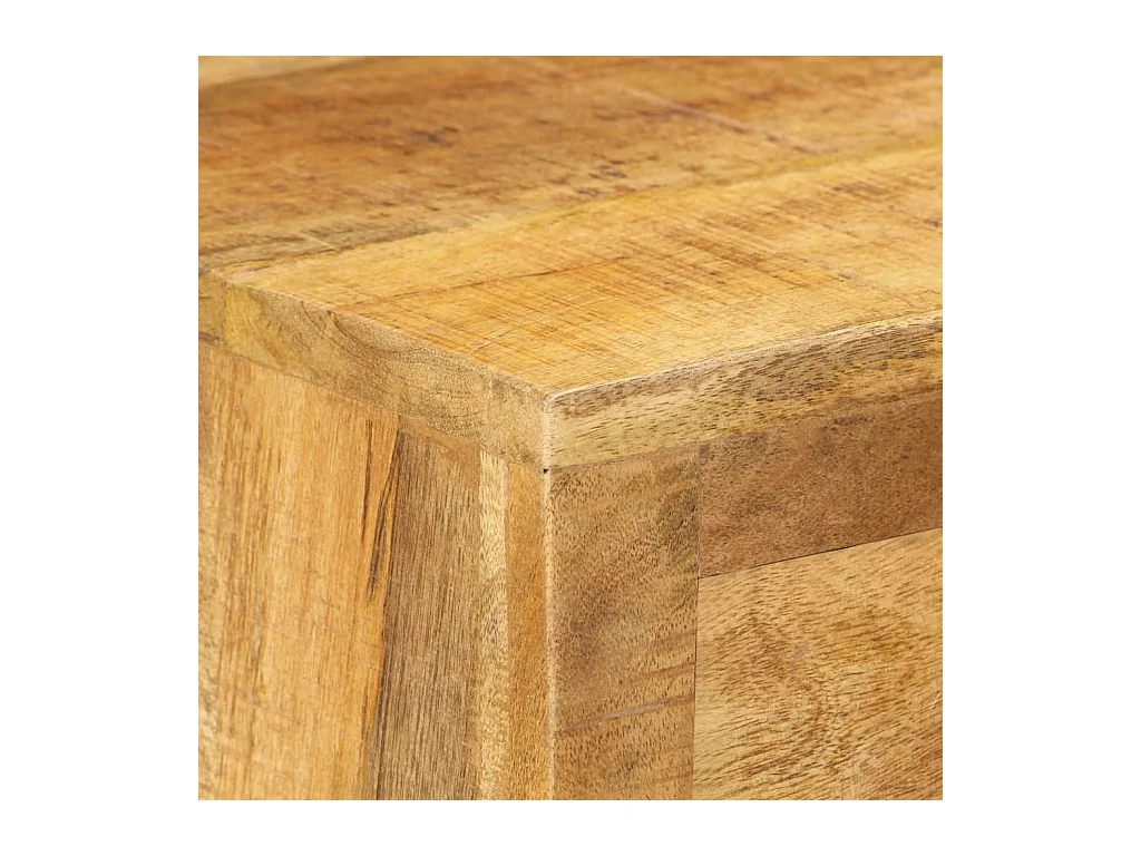 Armoire à chaussures 86x35x55 cm Bois de manguier solide