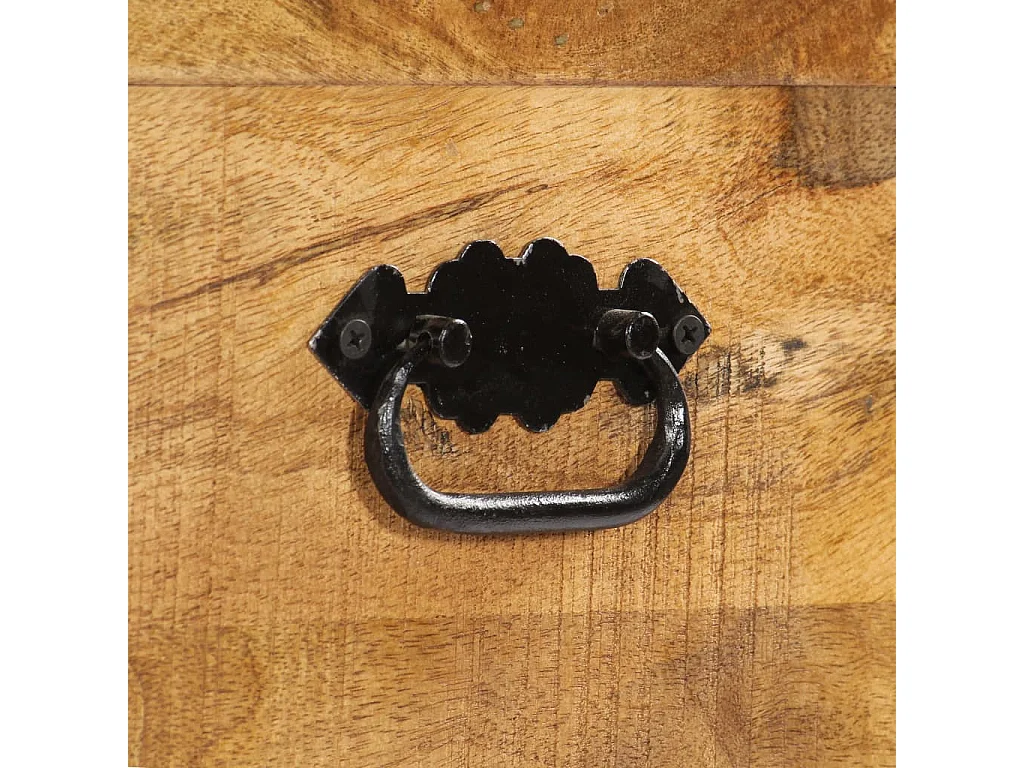 Armoire à chaussures 86x35x55 cm Bois de manguier solide