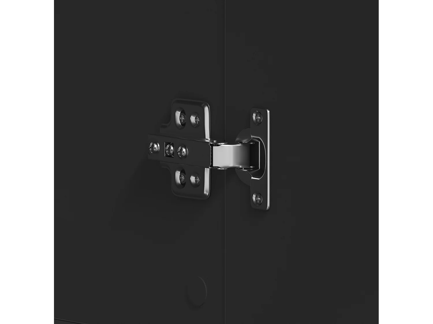 Meuble à chaussures Noir 80x39x180 cm Bois d'ingénierie