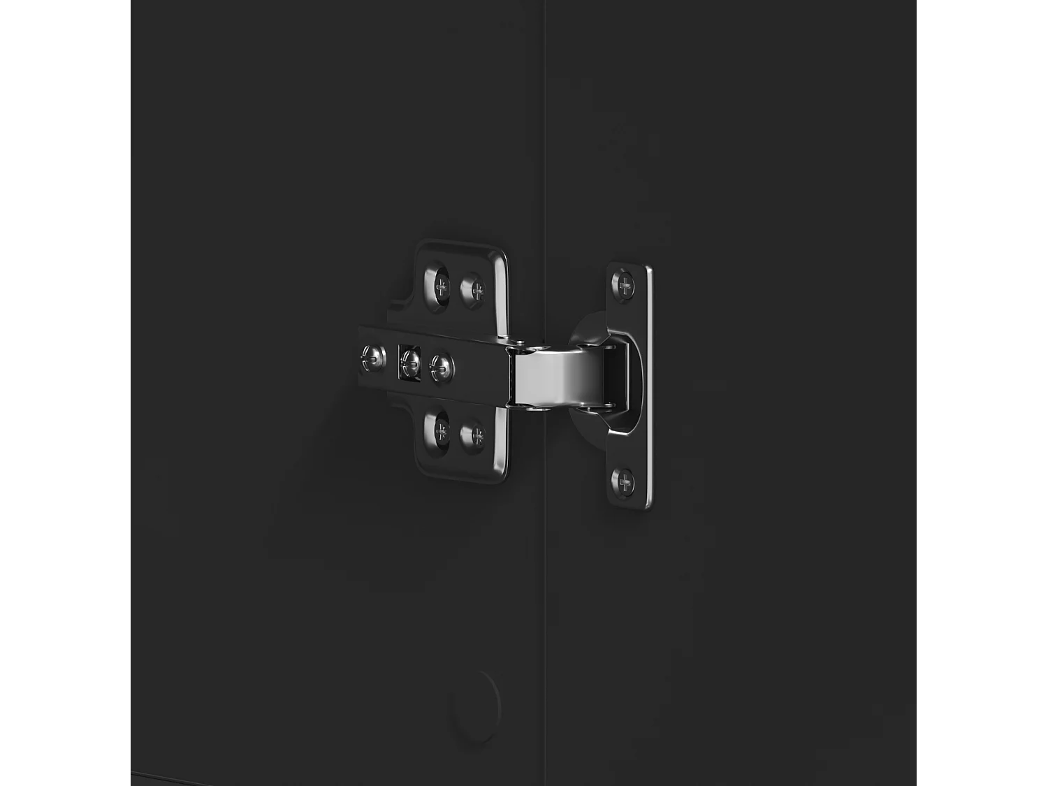 Meuble à chaussures Noir 80x39x180 cm Bois d'ingénierie