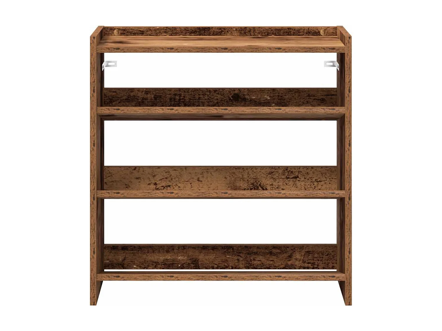 Étagère à chaussures vieux bois 60x25x62 cm bois d'ingénierie