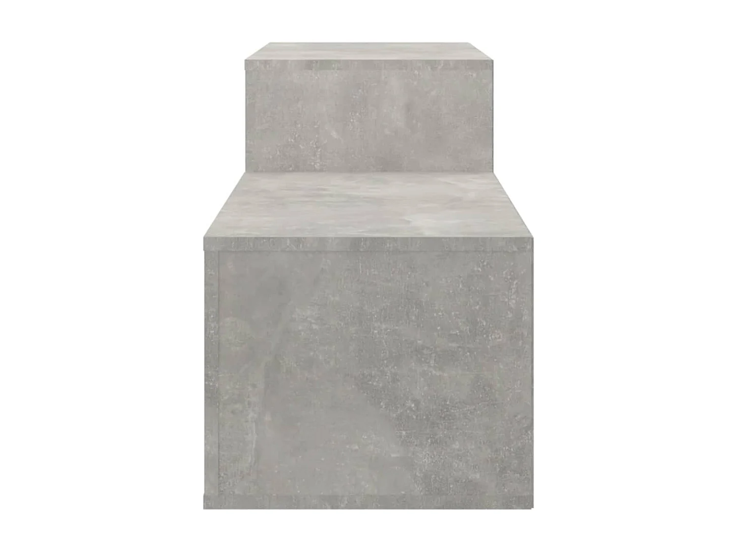 Armoire à chaussures Gris béton 150x35x45 cm Bois d'ingénierie