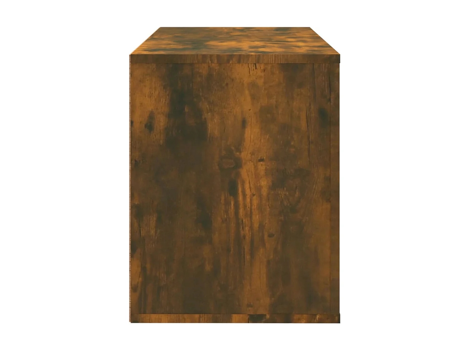 Zapatero de roble ahumado 80x35x45 cm Madera de ingeniería
