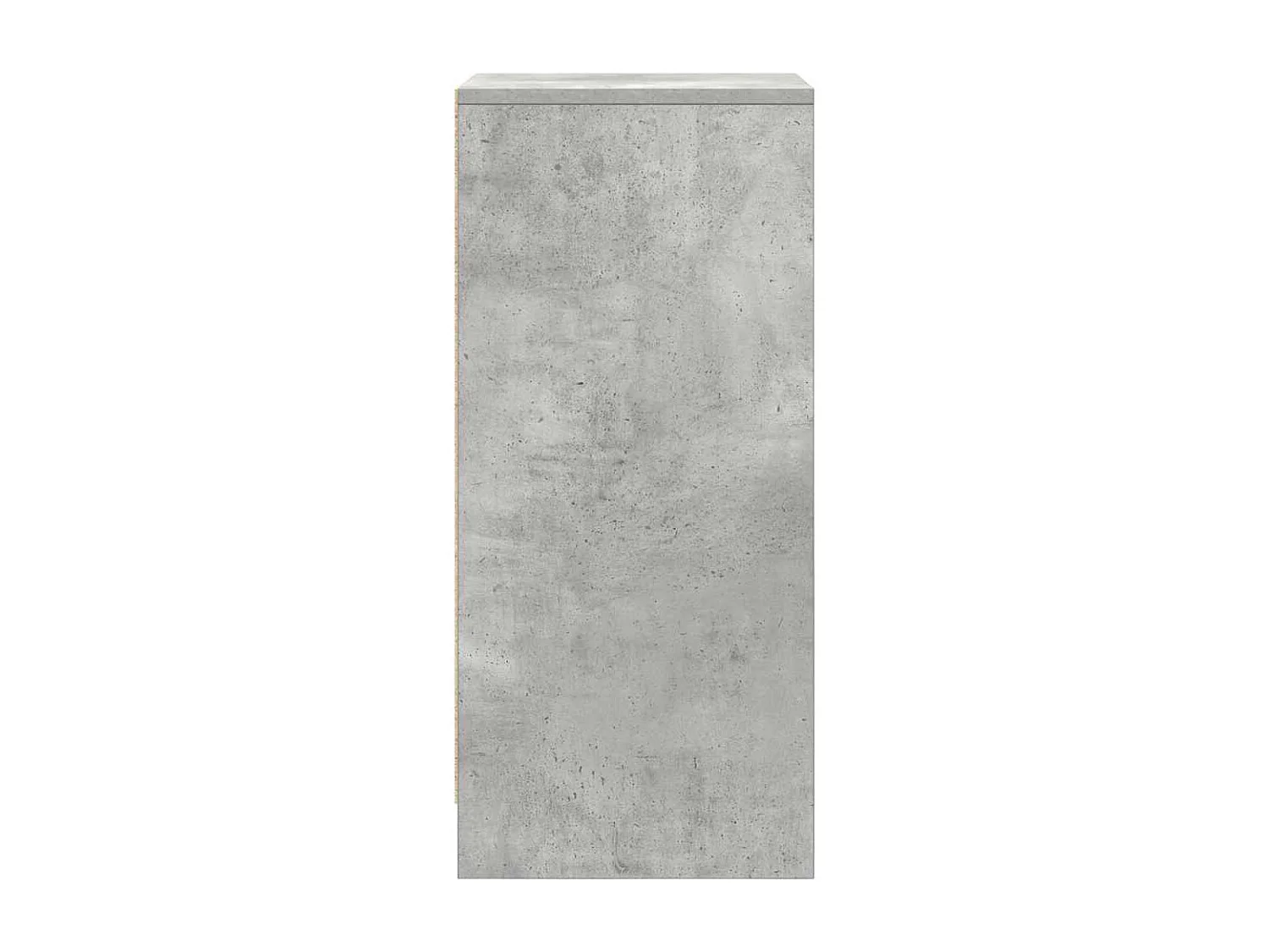 Armoire à chaussures gris béton 29,5x34x76 cm bois d'ingénierie