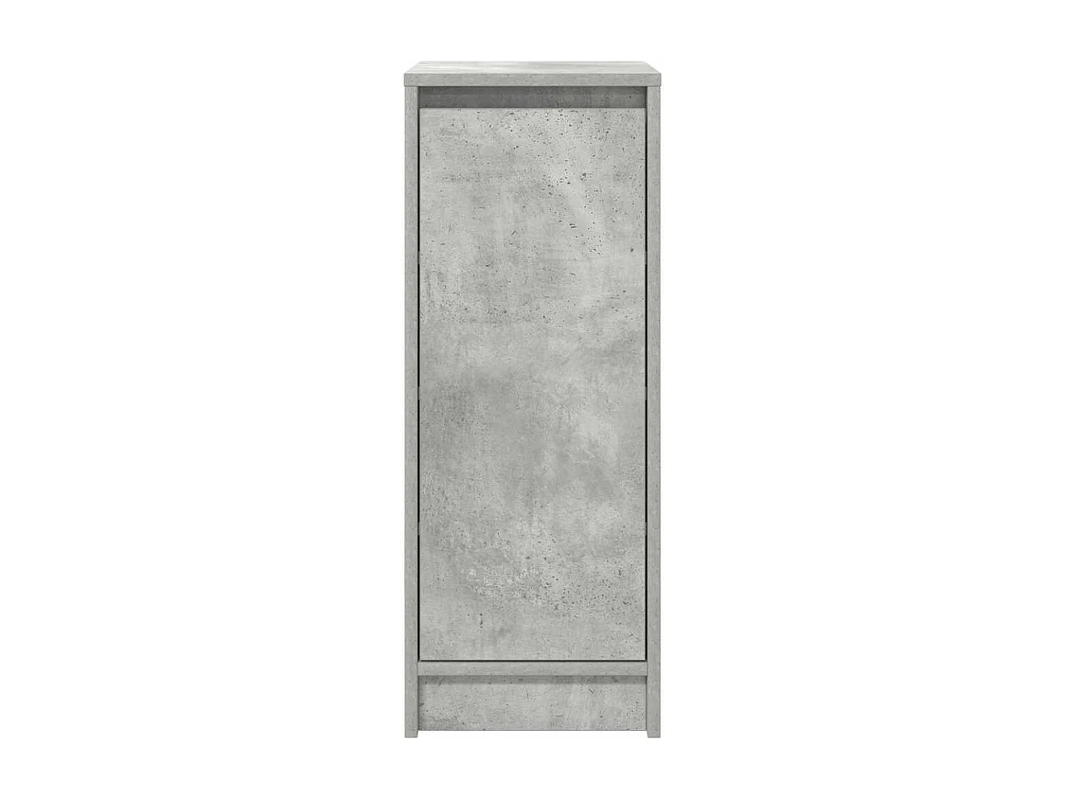 Armoire à chaussures gris béton 29,5x34x76 cm bois d'ingénierie