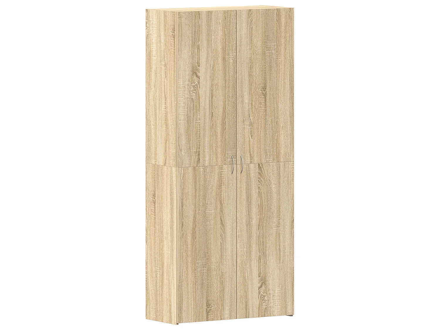 Meuble à chaussures Chêne Sonoma 80x35,5x180 cm Bois d'ingénierie