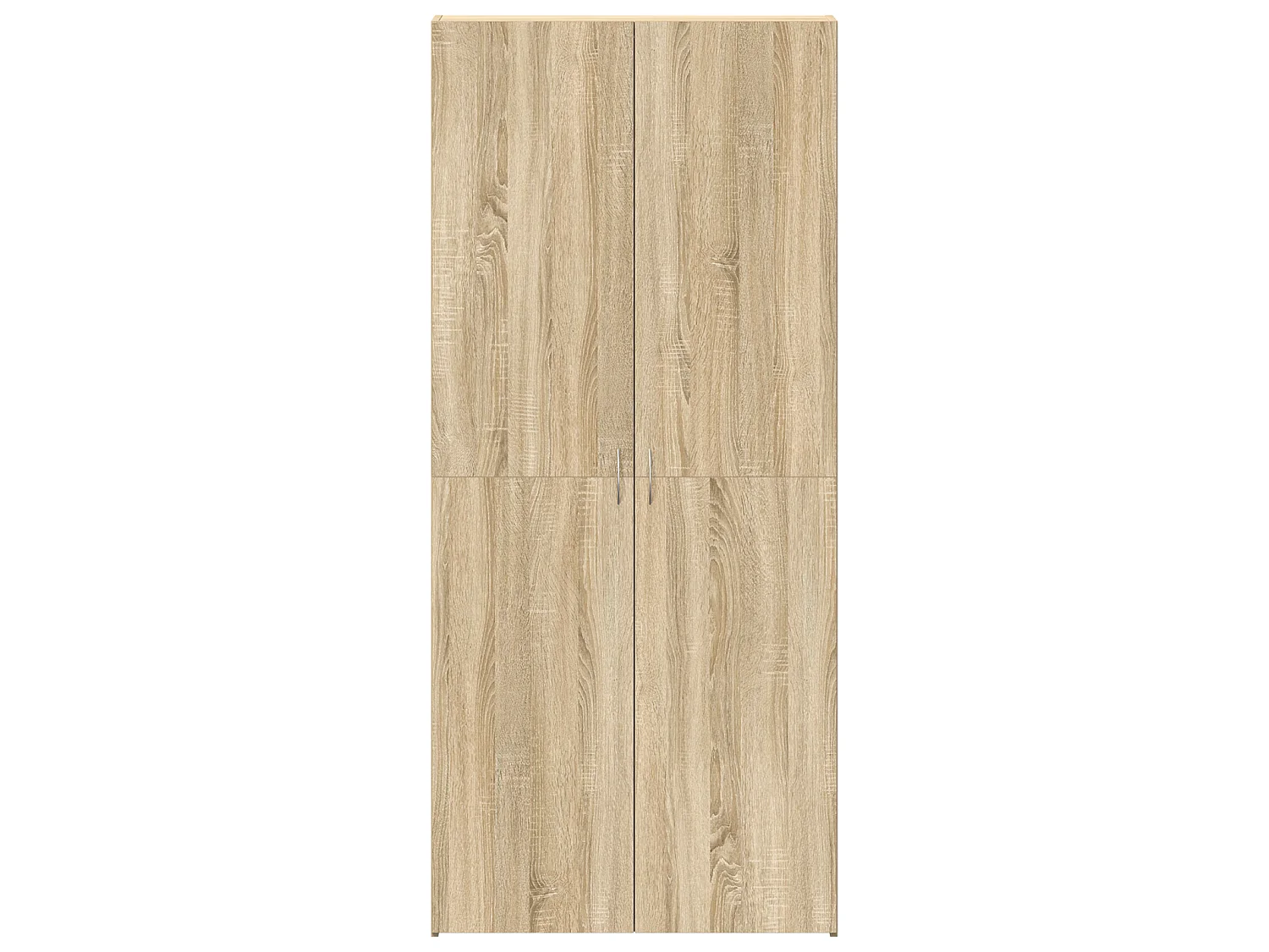 Meuble à chaussures Chêne Sonoma 80x35,5x180 cm Bois d'ingénierie