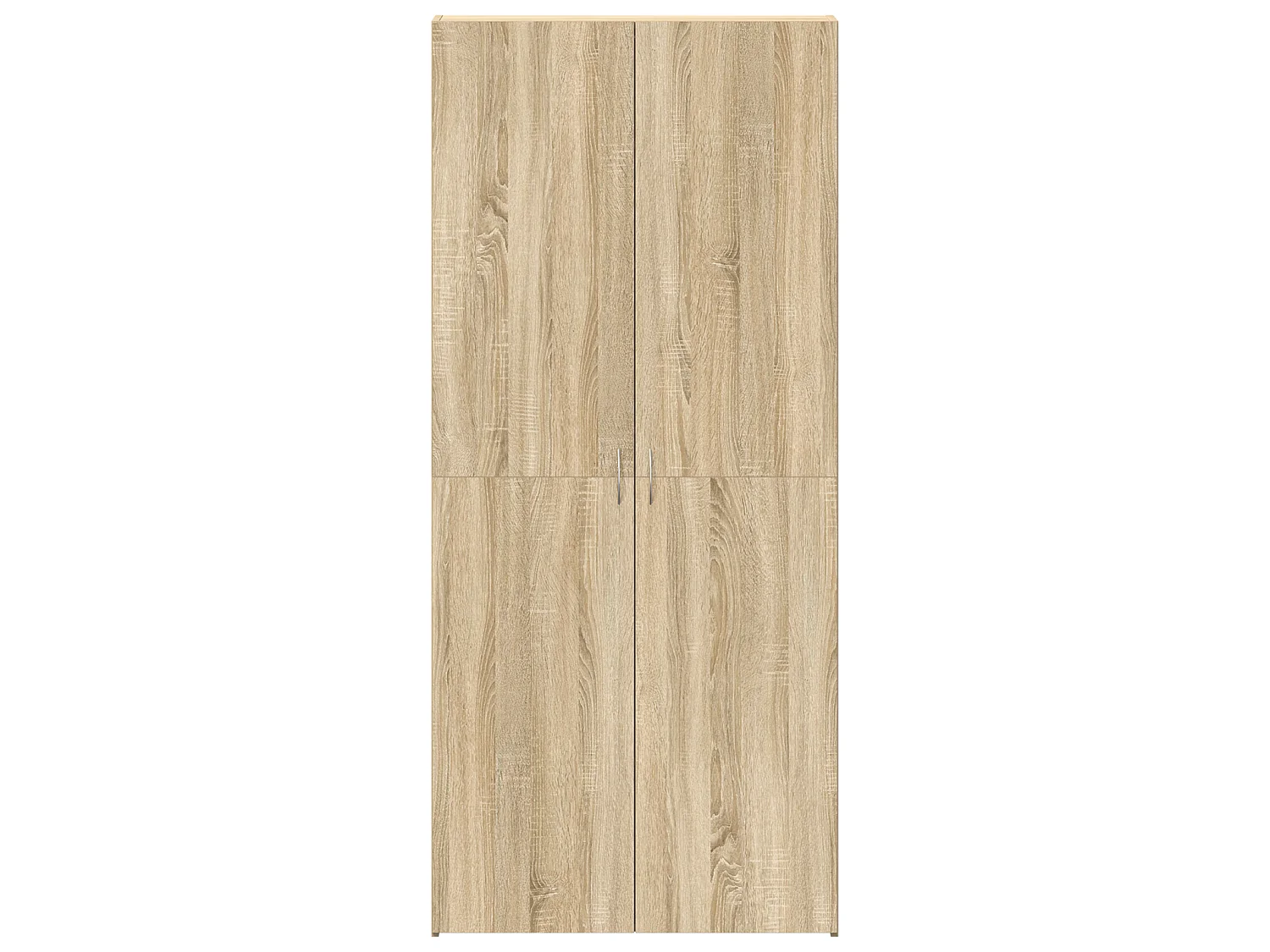 Meuble à chaussures Chêne Sonoma 80x35,5x180 cm Bois d'ingénierie