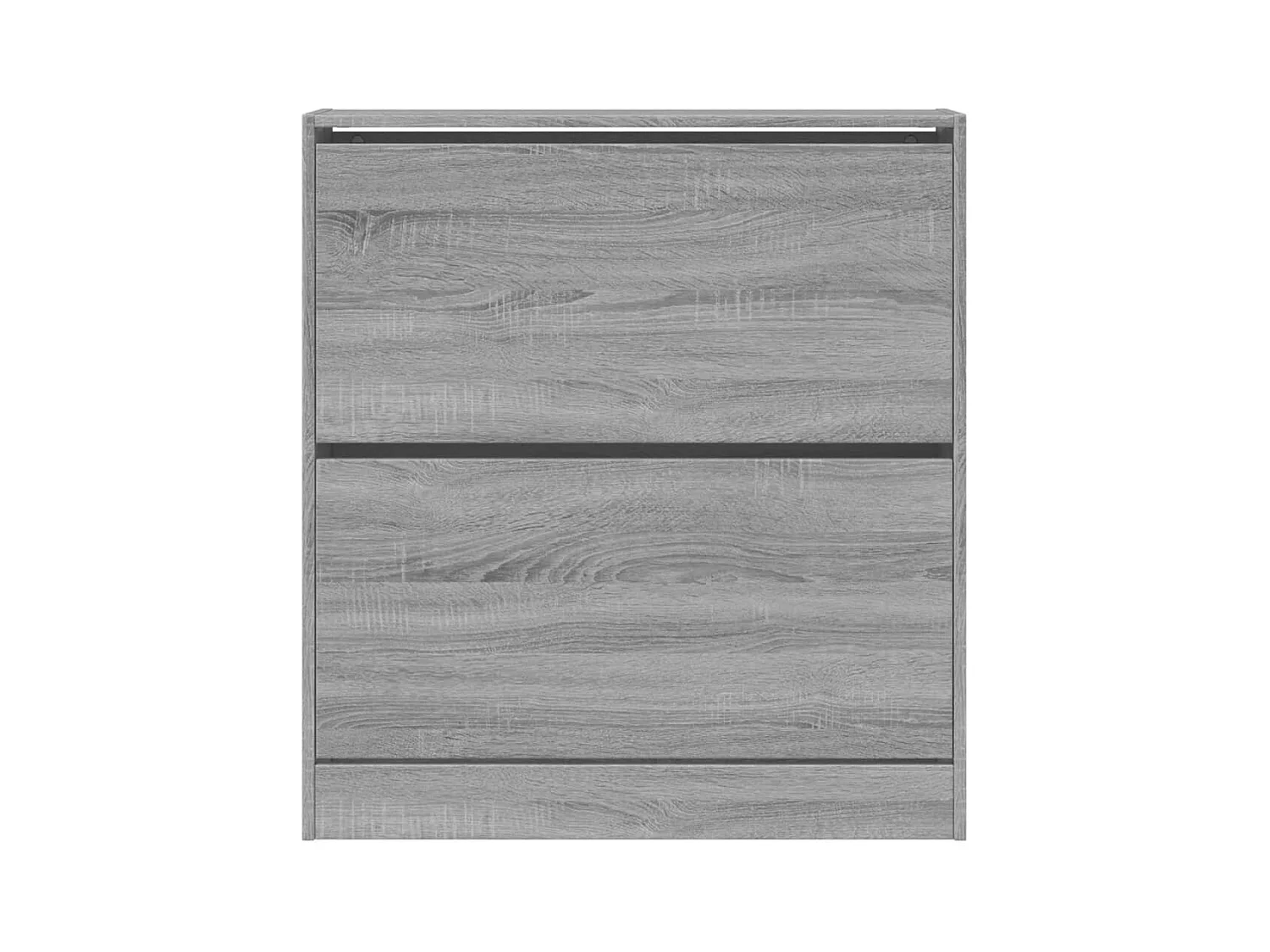 Armoire à chaussures sonoma gris 80x21x87,5cm bois d'ingénierie