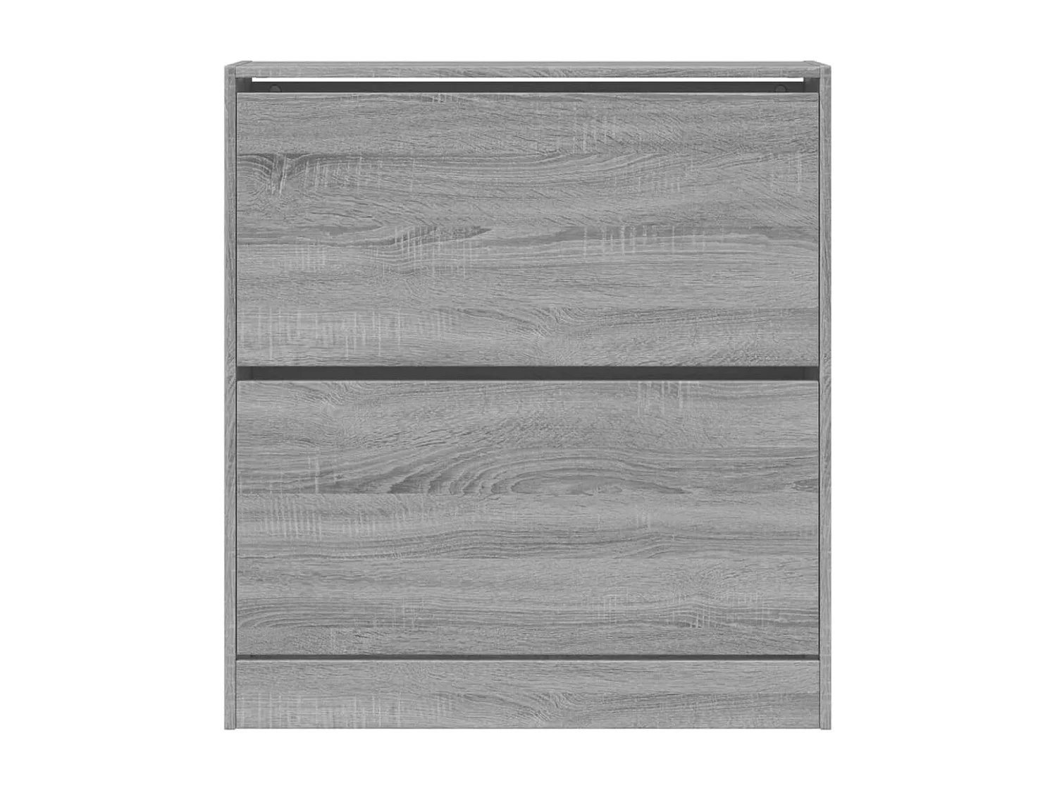 Zapatero gris Sonoma 80x21x87,5cm madera de ingeniería