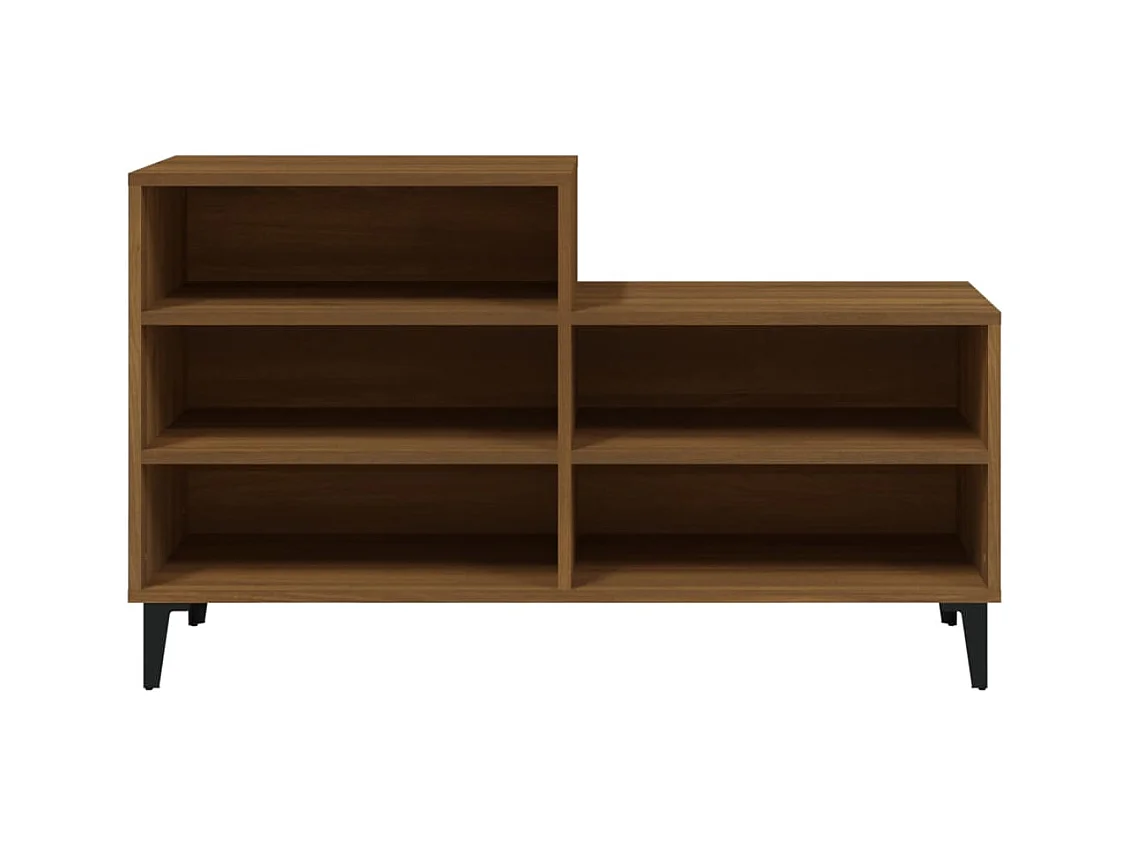 Armoire à chaussures Chêne marron 102x36x60cm Bois d'ingénierie