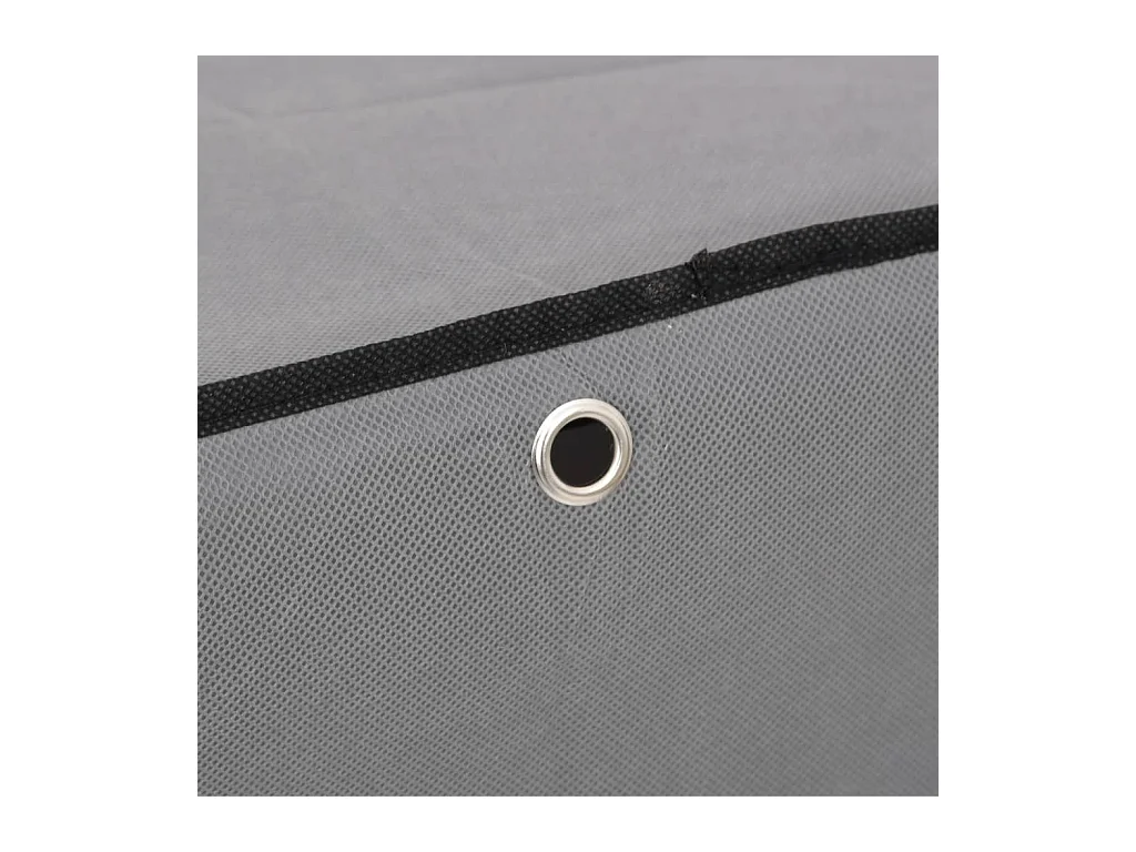 Grijze schoenenkast 60x28x90 cm Stof