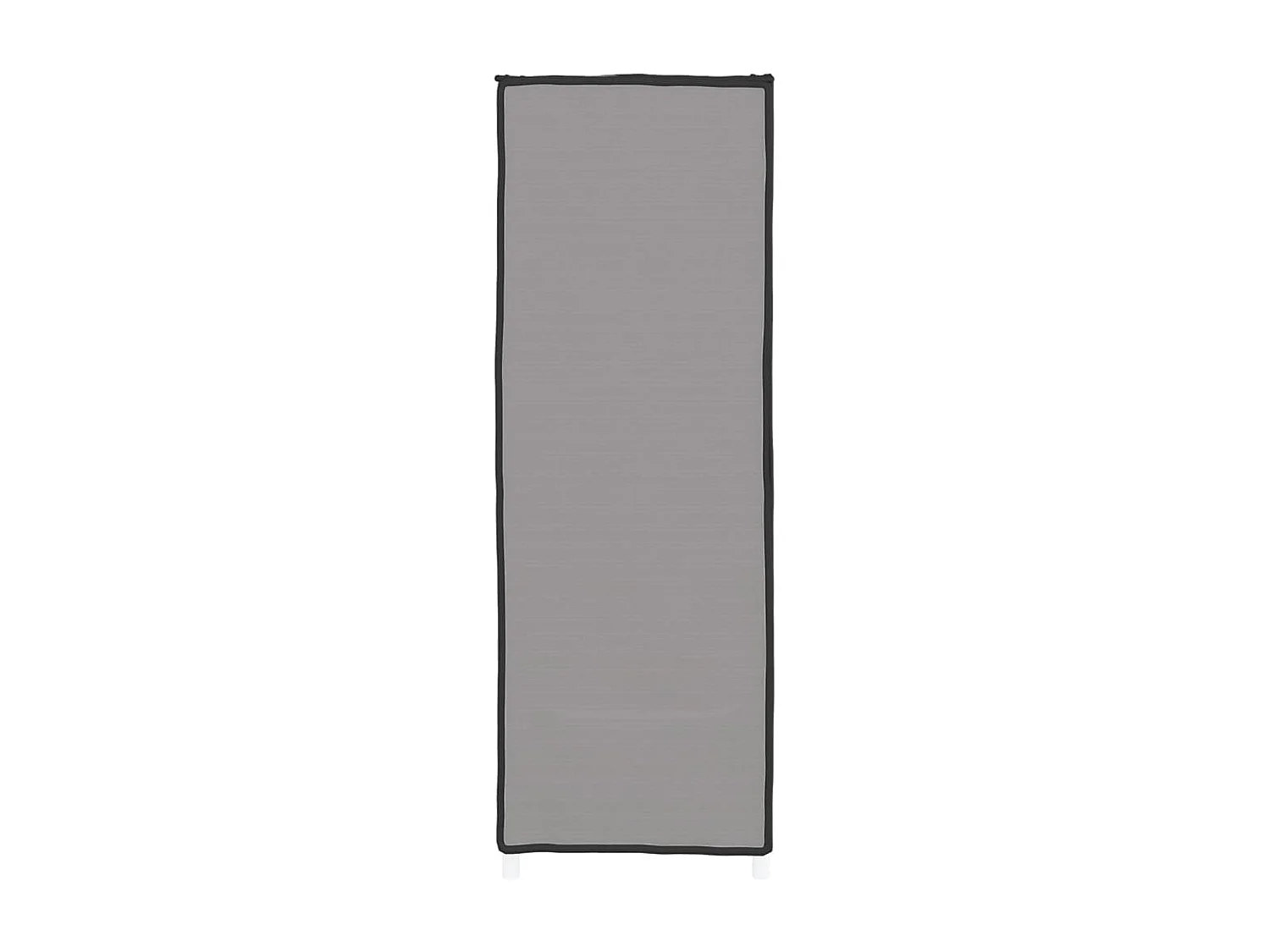 Zapatero gris 60x28x90 cm Tela