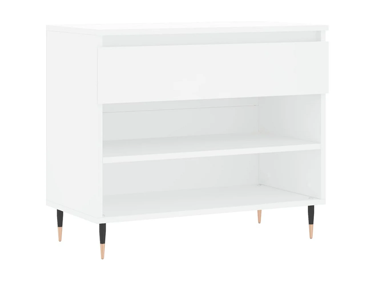 Armoire à chaussures Blanc 70x36x60 cm Bois d'ingénierie