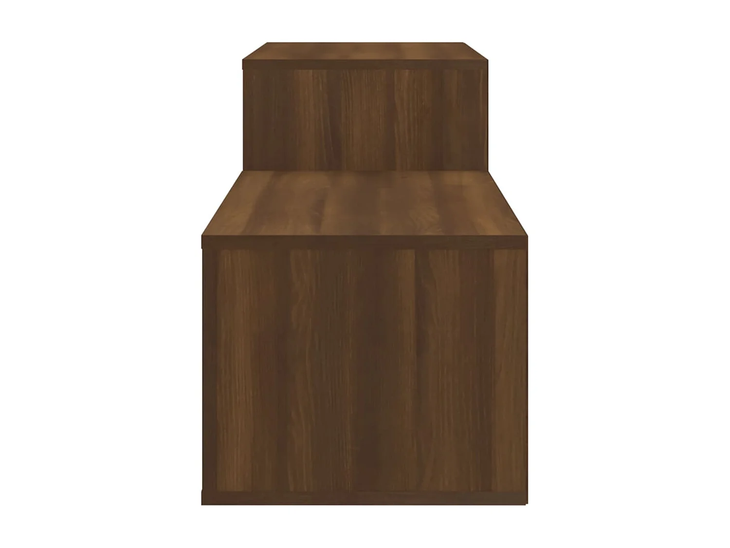 Zapatero Roble marrón 150x35x45cm Madera de ingeniería