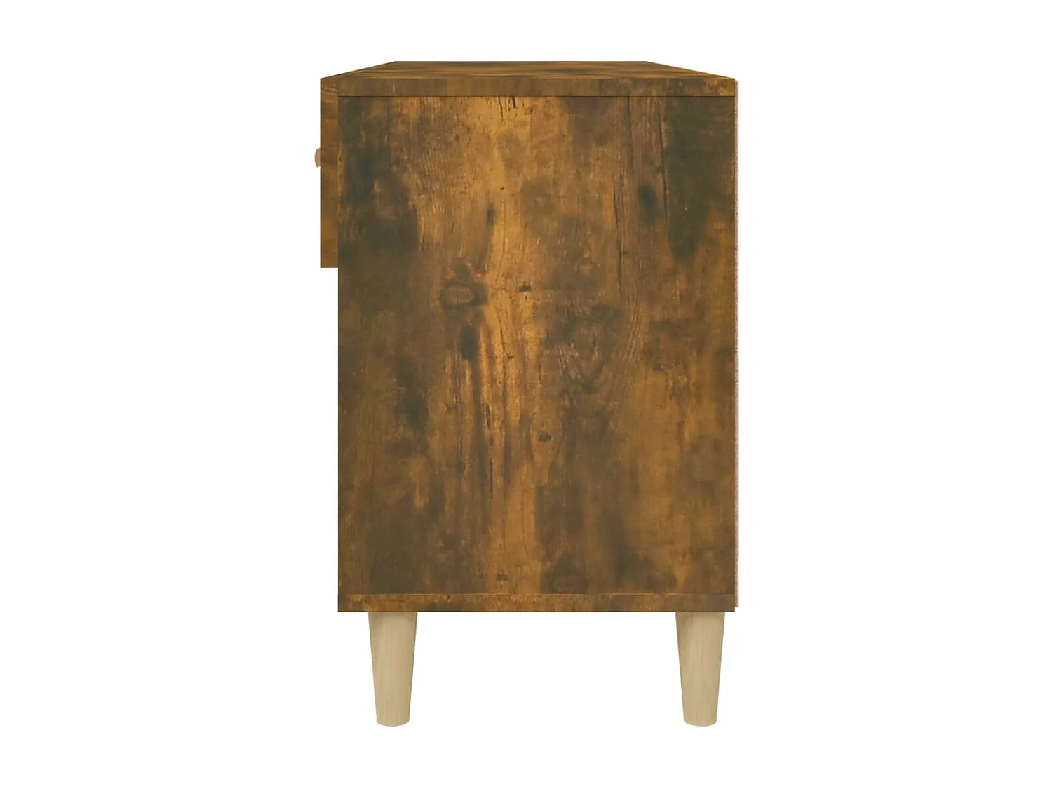 Zapatero de roble ahumado 102x35x55 cm Madera de ingeniería