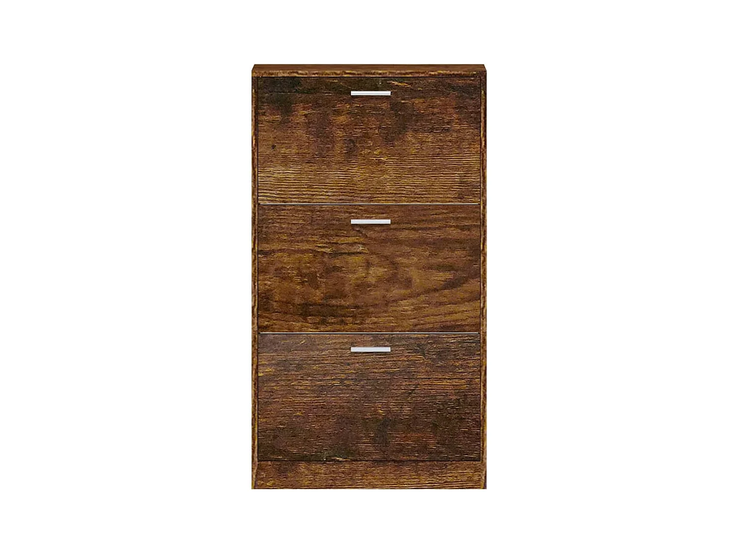 Armoire à chaussures Chêne fumé 59x17x108 cm Bois d'ingénierie