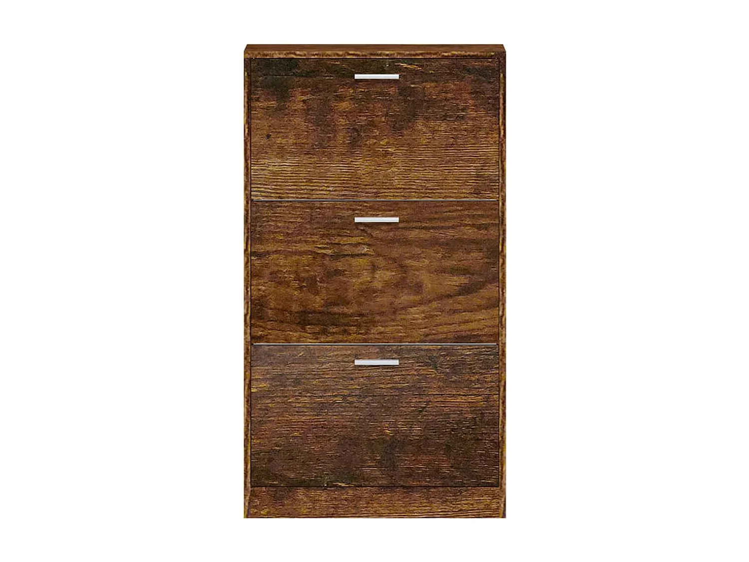 Armoire à chaussures Chêne fumé 59x17x108 cm Bois d'ingénierie