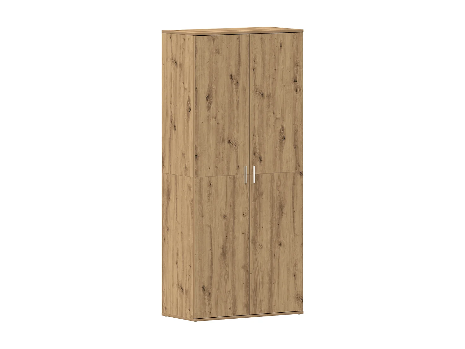 Cabinet à chaussures en chêne artisan 80x39x180 cm en bois d'ingénierie