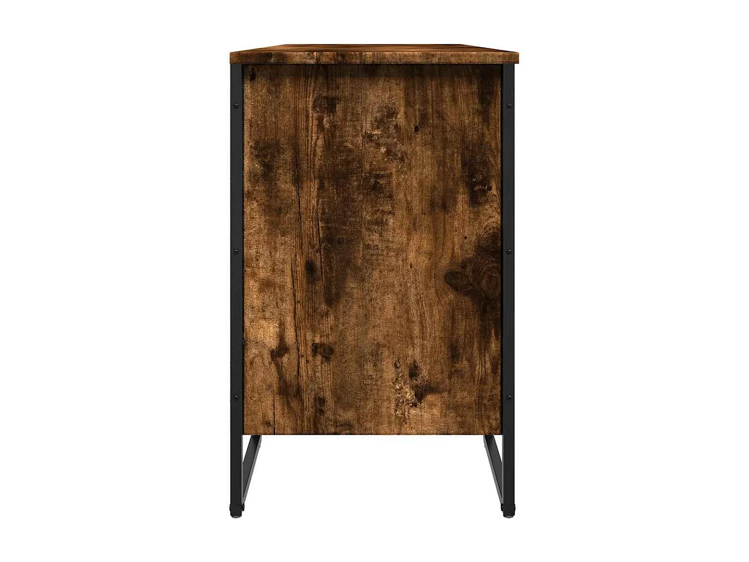 Zapatero roble ahumado 90x38x61,5 cm madera de ingeniería