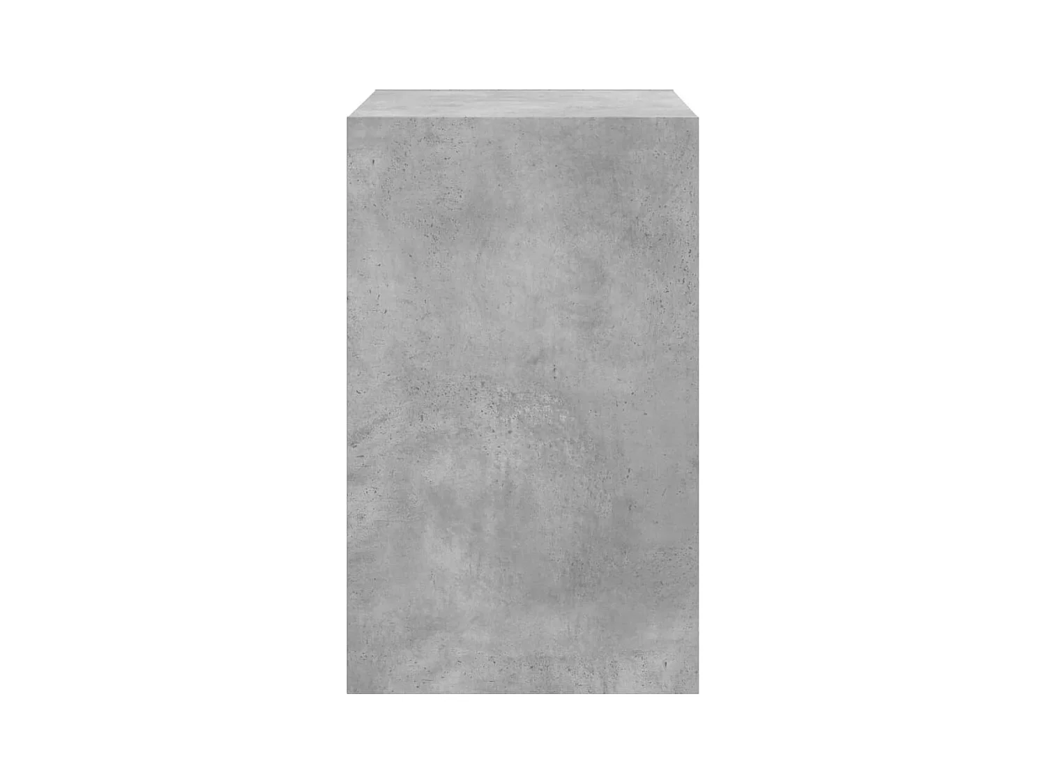 Betongrijze schoenenkast 60x42x69 cm bewerkt hout