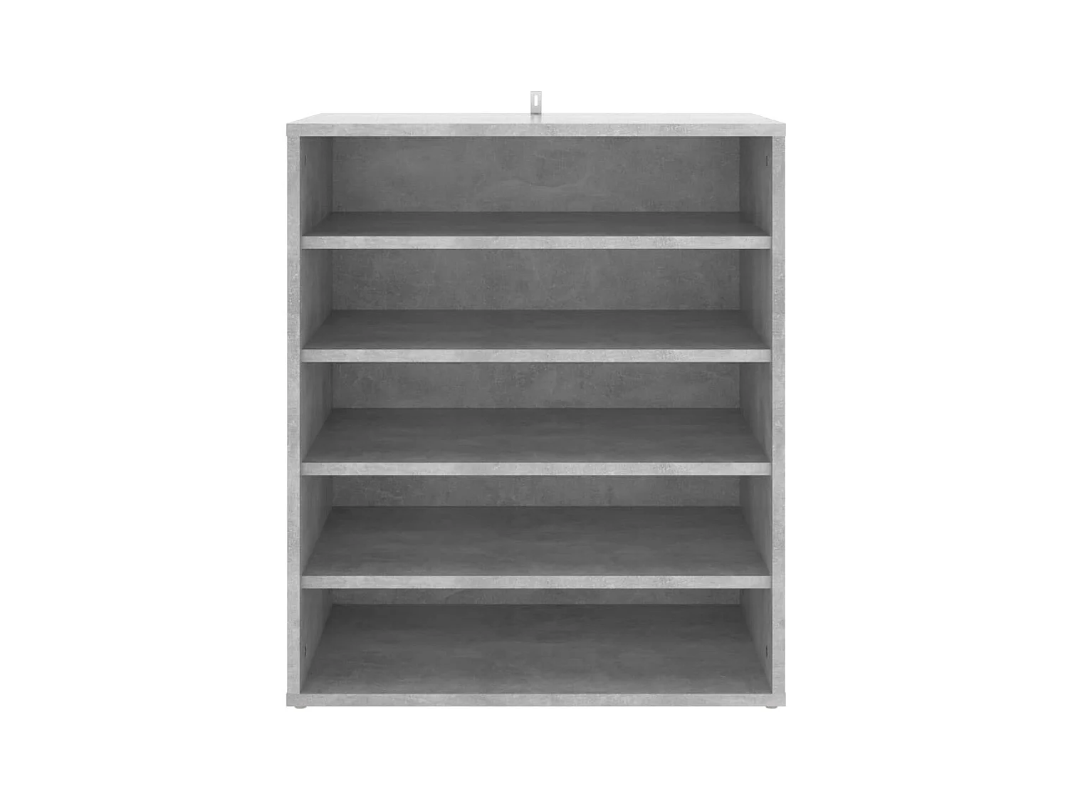 Armoire à chaussures Gris béton 60x35x70 cm Bois d’ingénierie