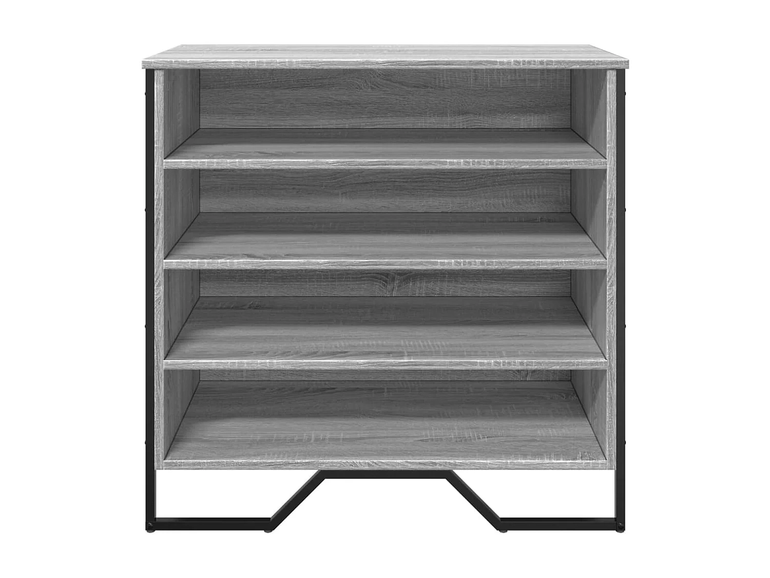 Zapatero Sonoma gris 80x38x78 cm madera de ingeniería