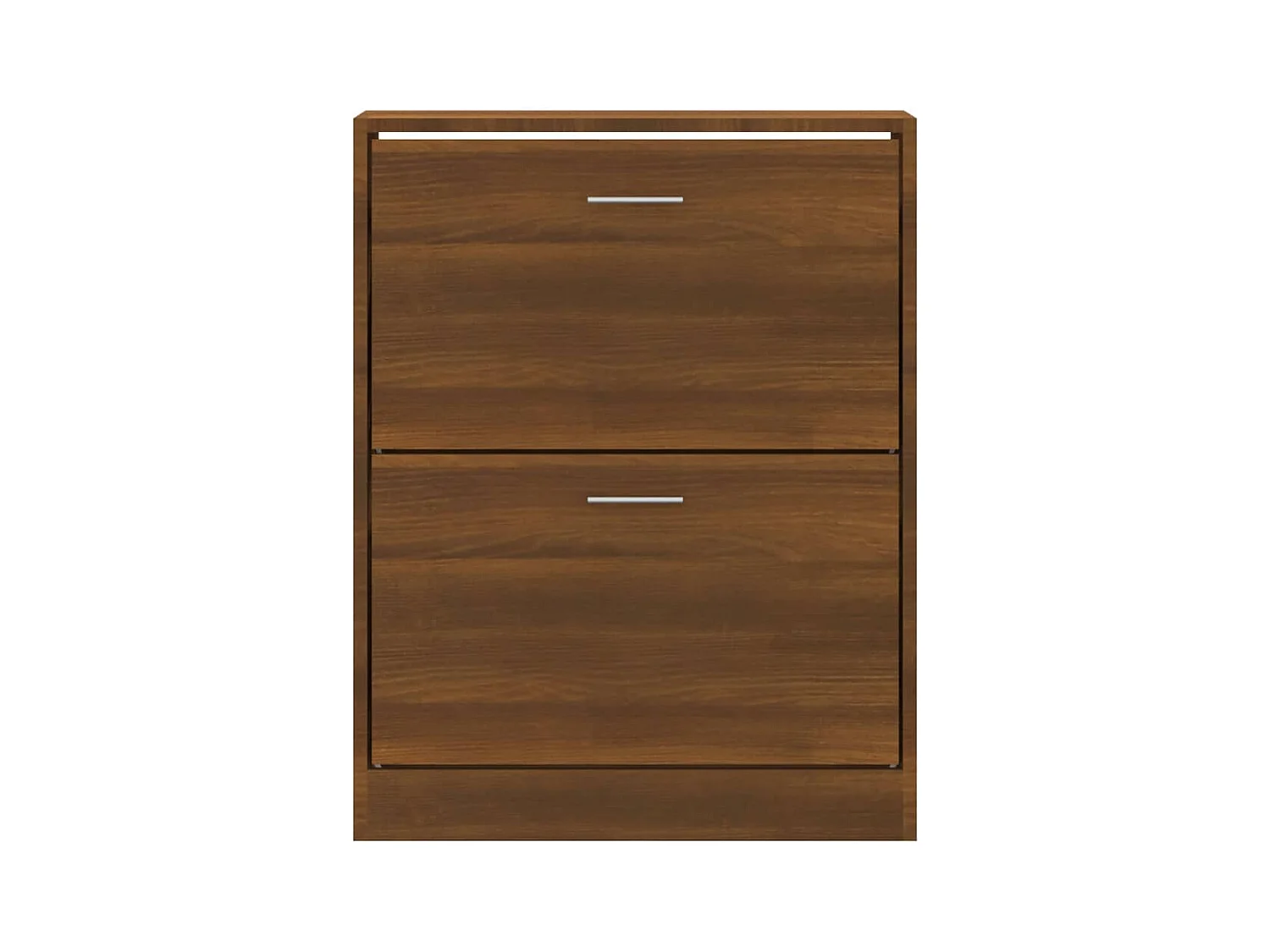 Armoire à chaussures Chêne marron 63x24x81 cm Bois d'ingénierie