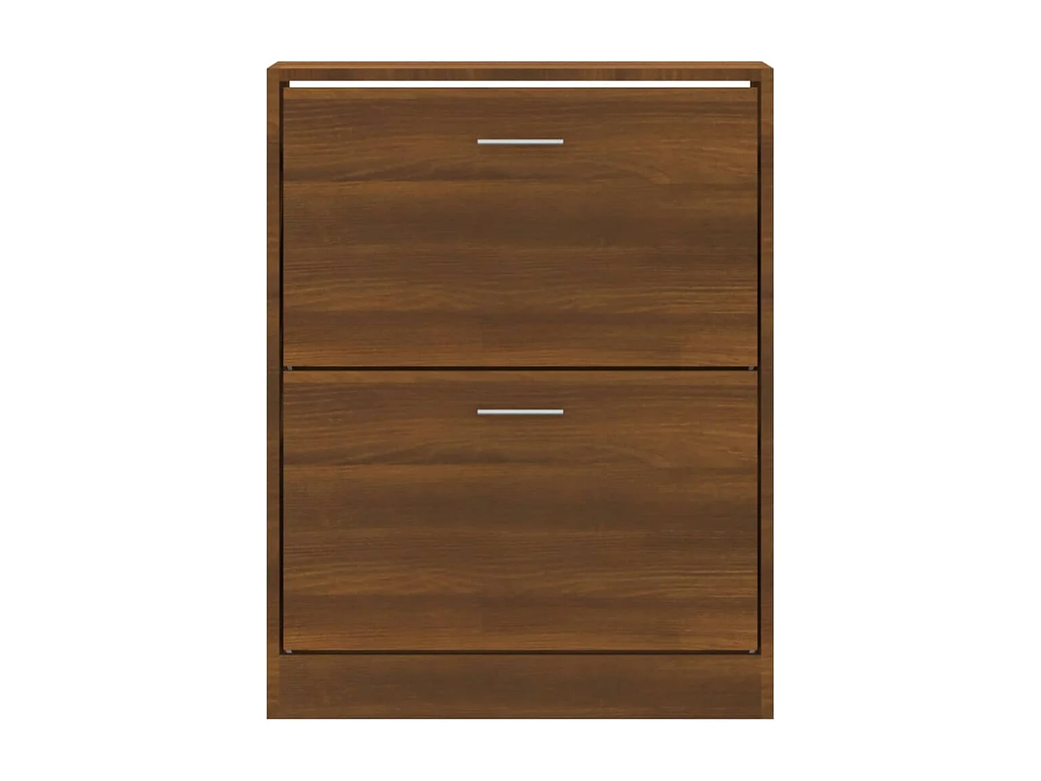 Armoire à chaussures Chêne marron 63x24x81 cm Bois d'ingénierie