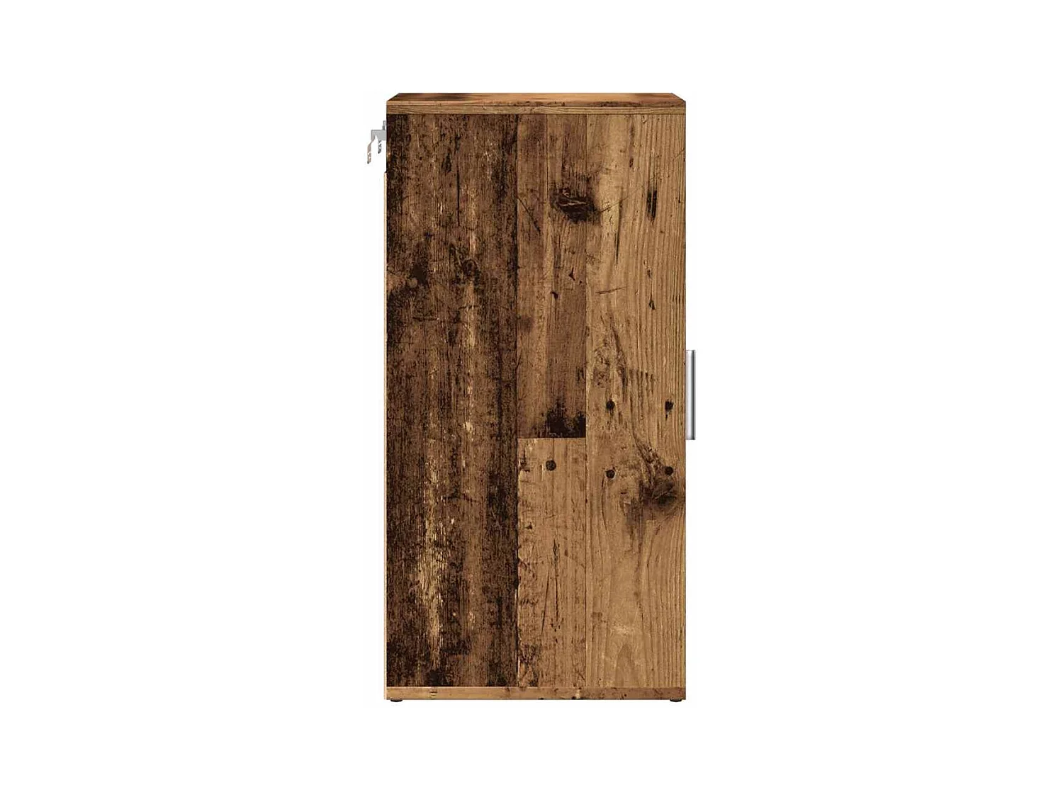 Armoires à chaussures 2 pcs vieux bois bois d'ingénierie